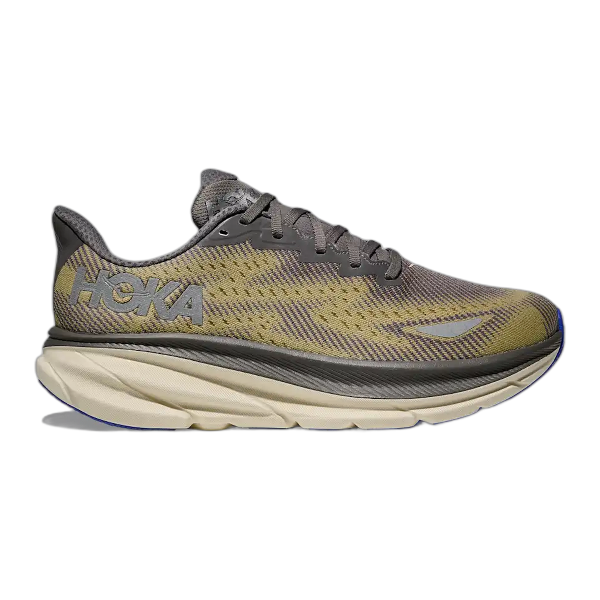 HOKA - Men's Clifton 9 GTX - Gravel / Eggshell / M / 8