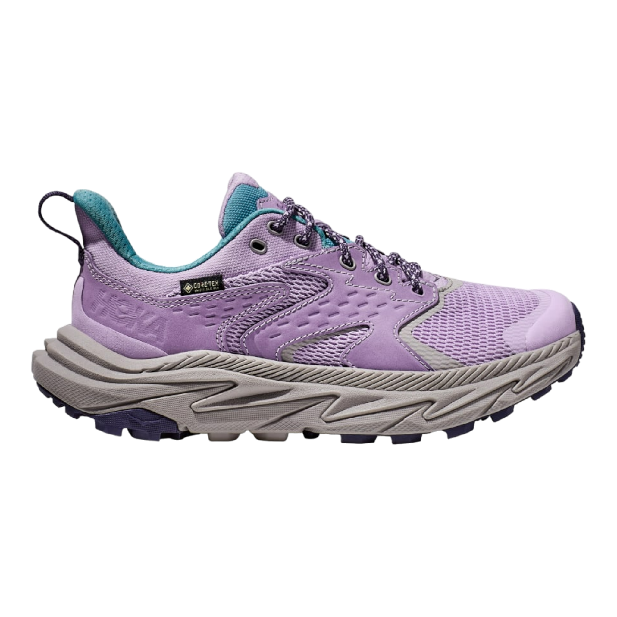 HOKA - Kids Anacapa 2 Low GTX - Lilac Mist/Night Sky / M / 5