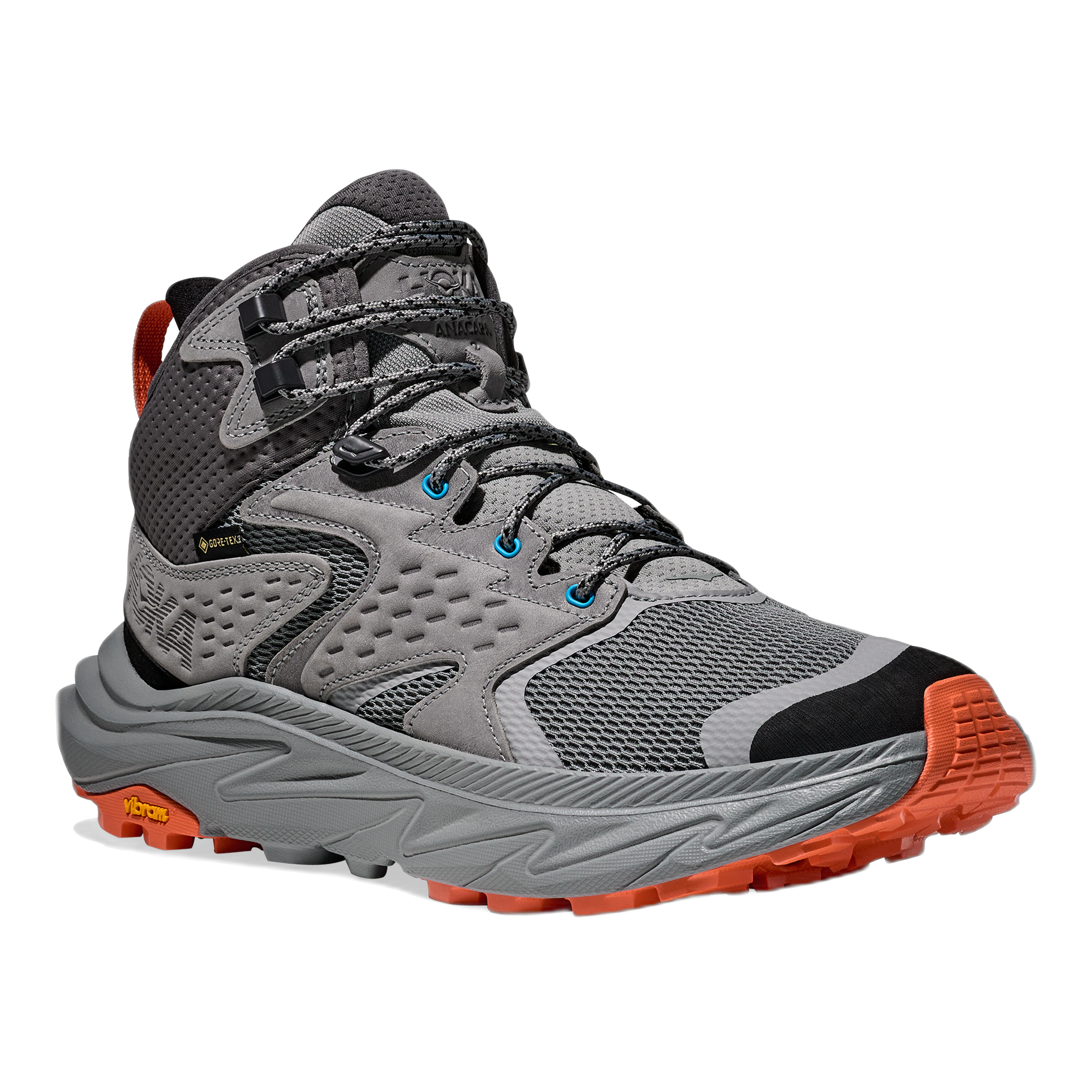 HOKA - Men's Anacapa 2 Mid GTX - Galactic Grey/Black / M / 7