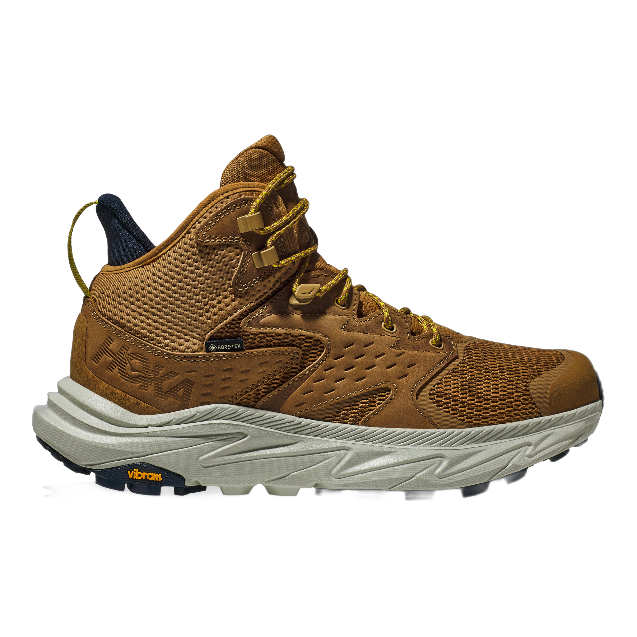 HOKA - Men's Anacapa 2 Mid GTX - Honey / Celadon Tint / M / 9