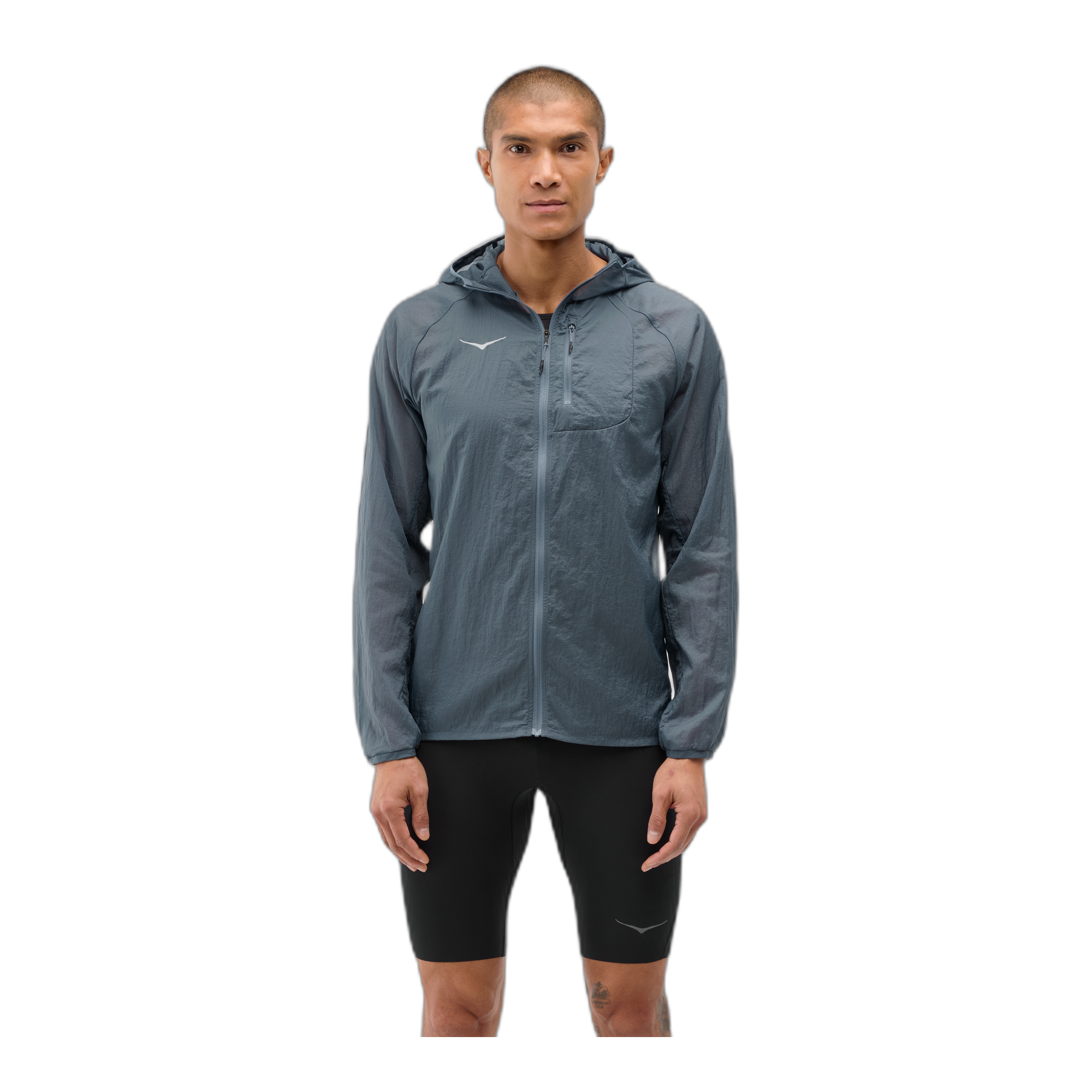 HOKA - Men's Skyflow Jacket - Slate Blue / S