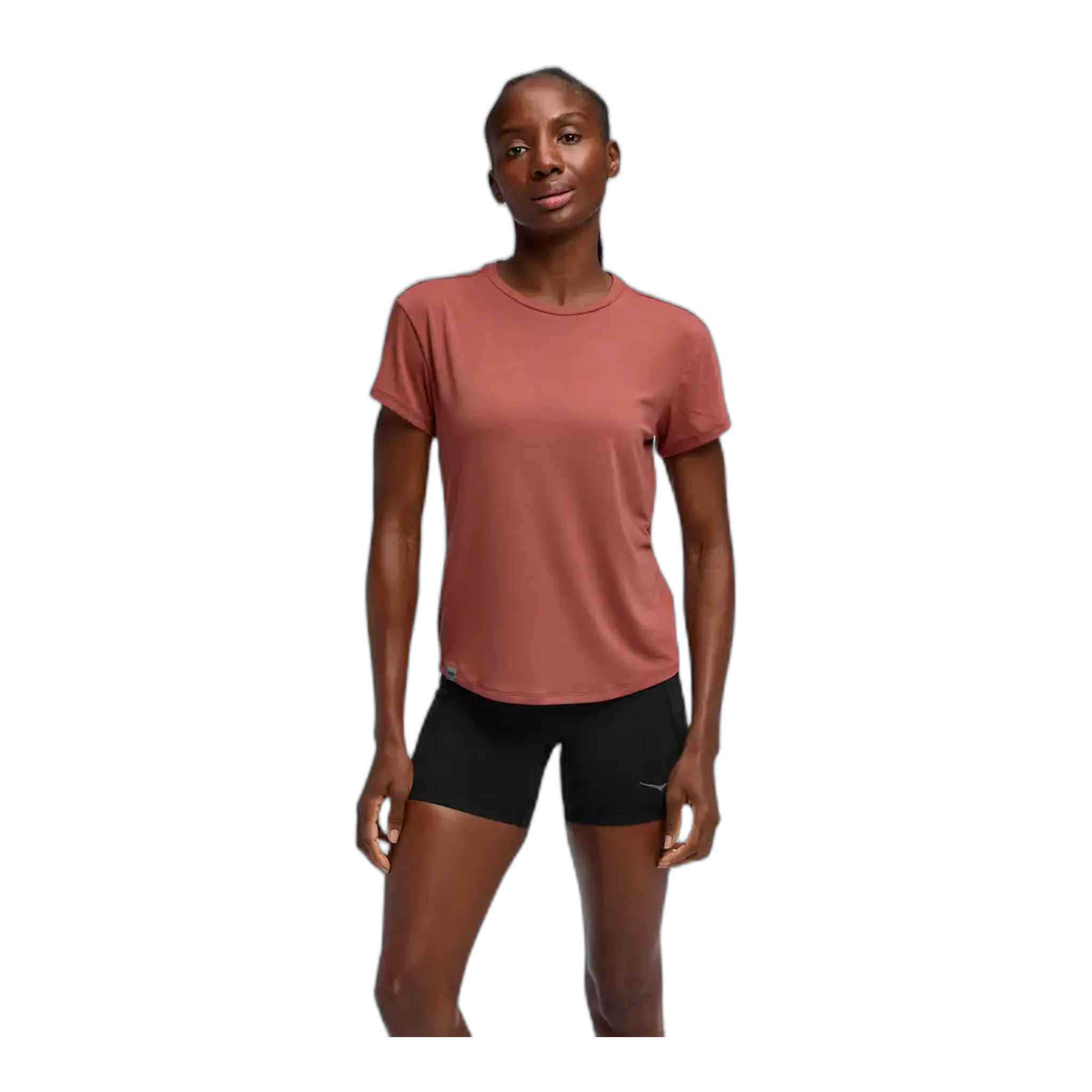 HOKA - Women's Essential Tee - Rouge / XS