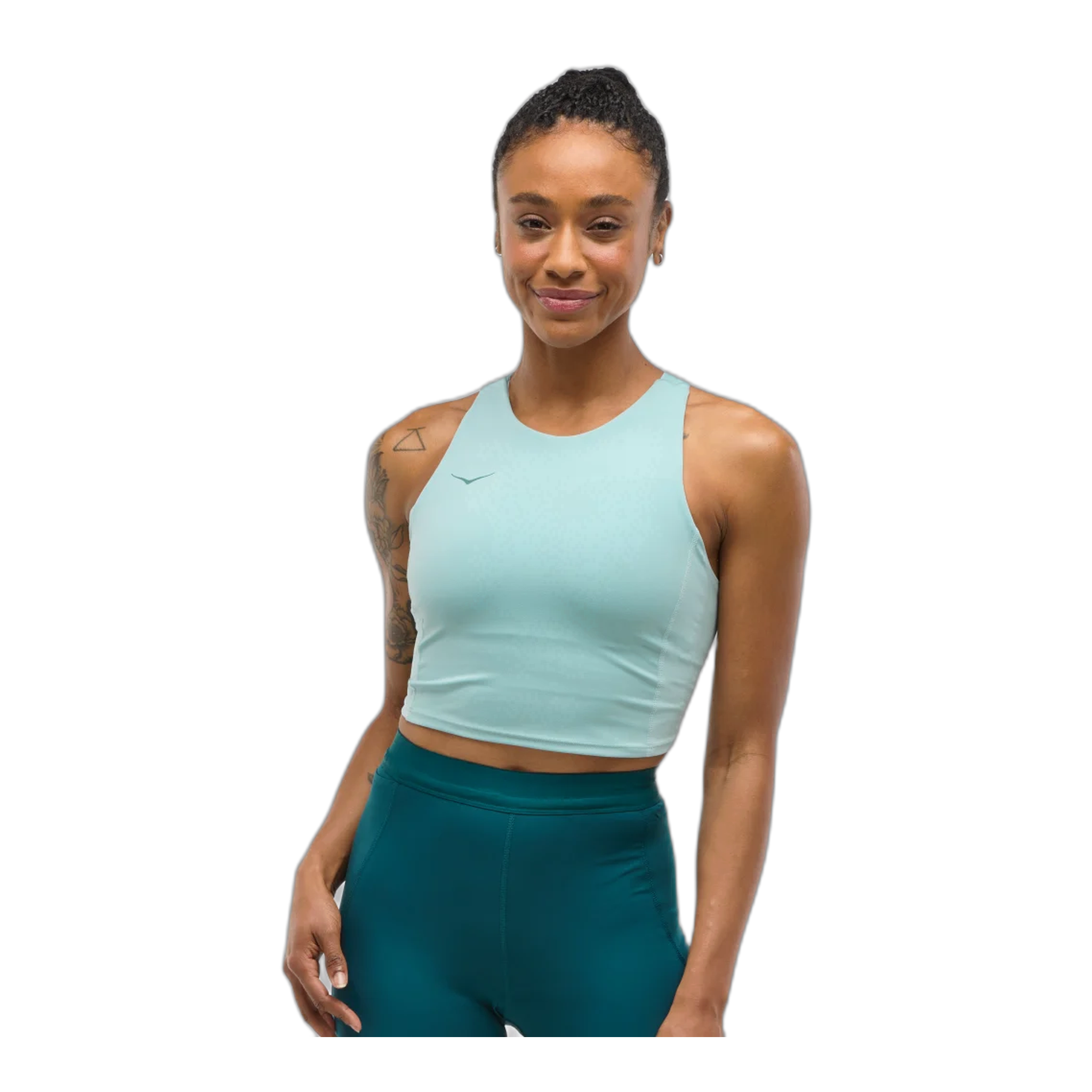 HOKA - Elaro Crop Bra - Druzy / XS