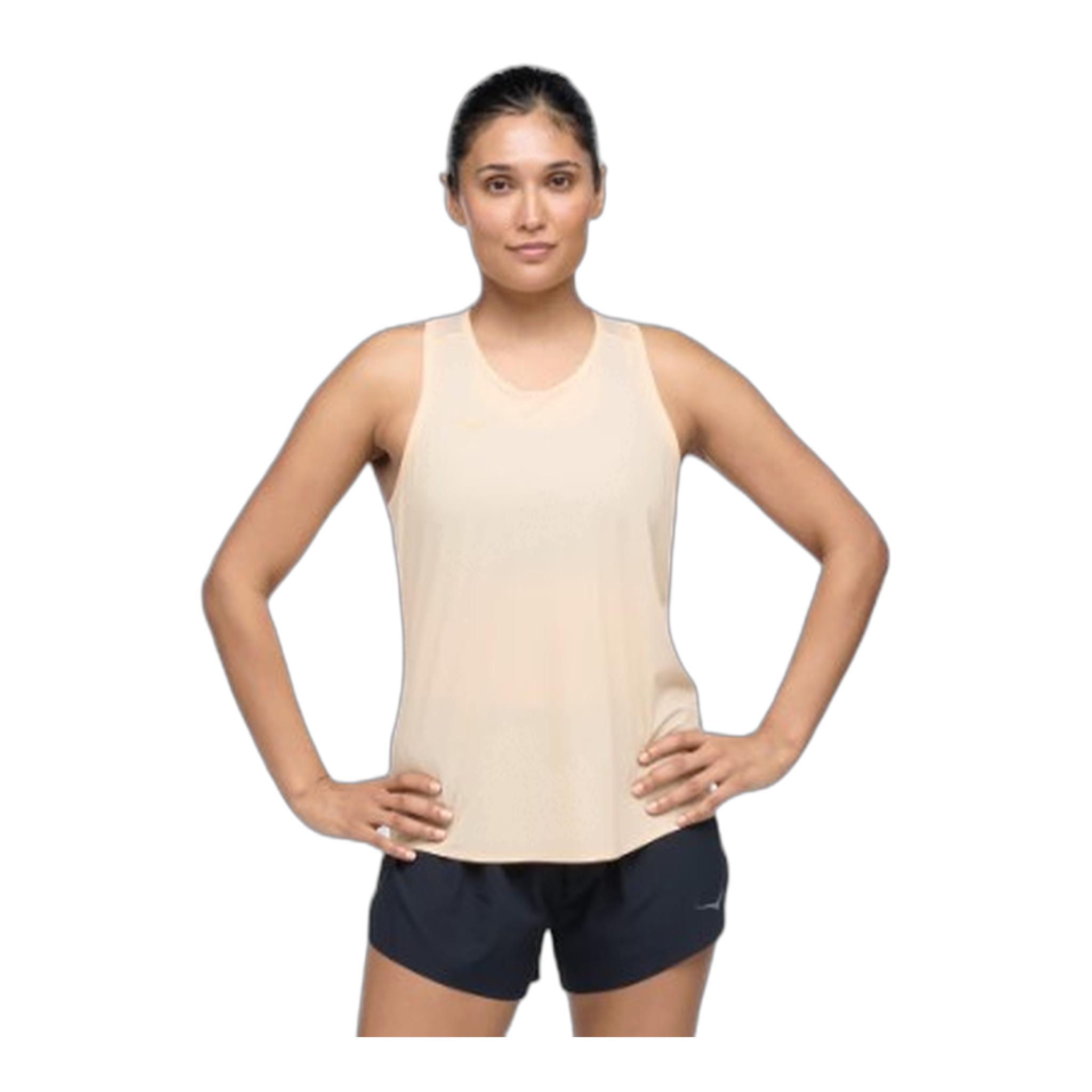 HOKA - Women's Airolite Run Tank - Cantaloupe / XL