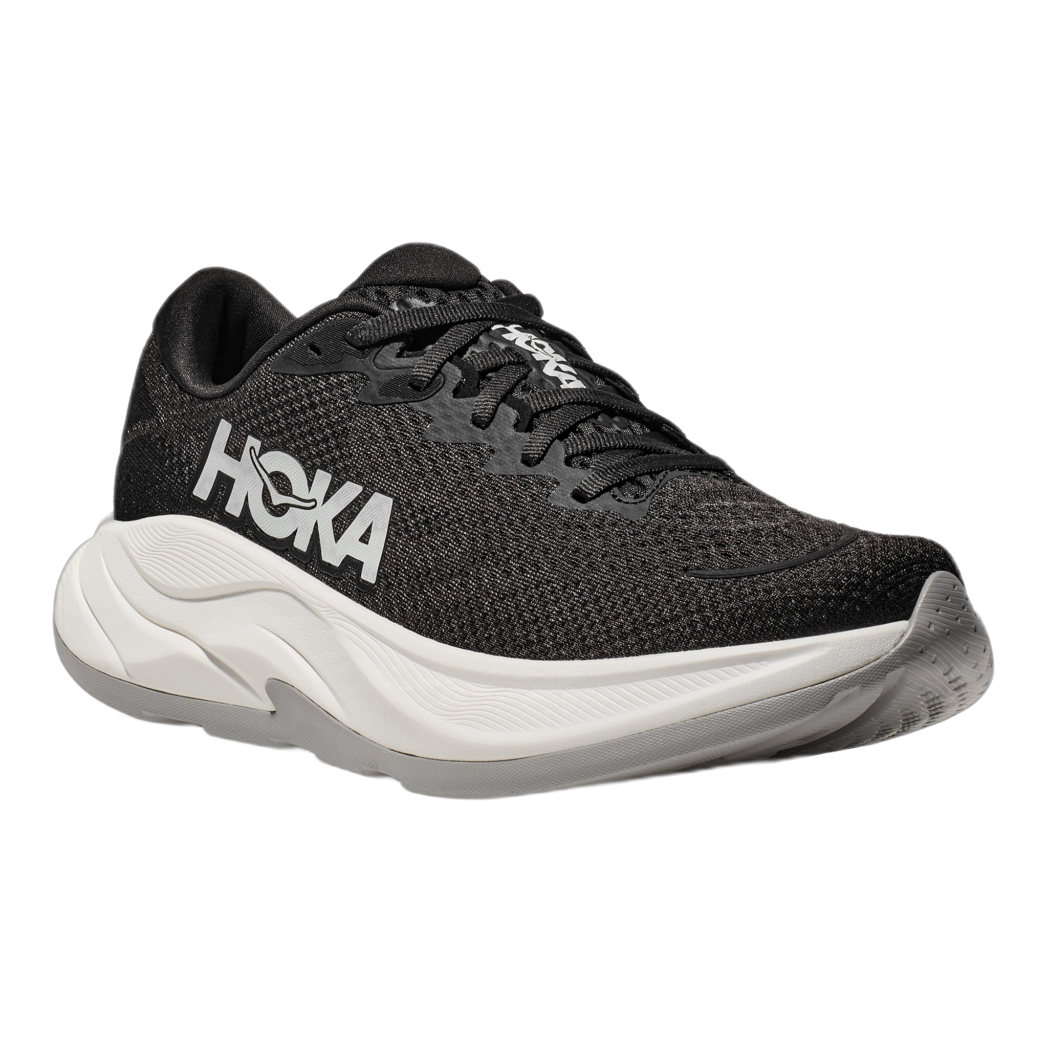 HOKA - Women's Rincon 4 - Black/White / M / 5