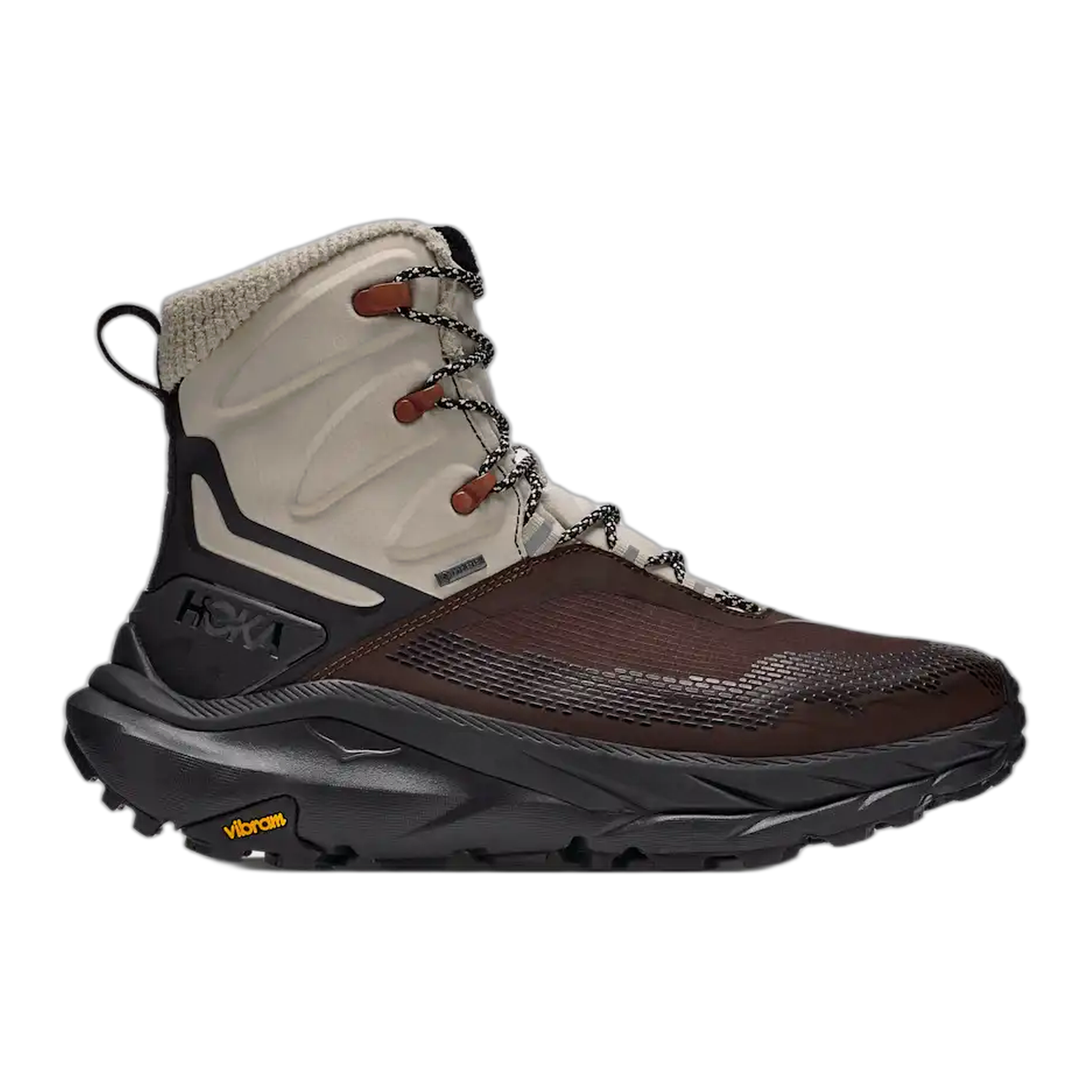 HOKA - Men's Kaha 2 Frost GTX - River Rock Grey / Black / M / 9