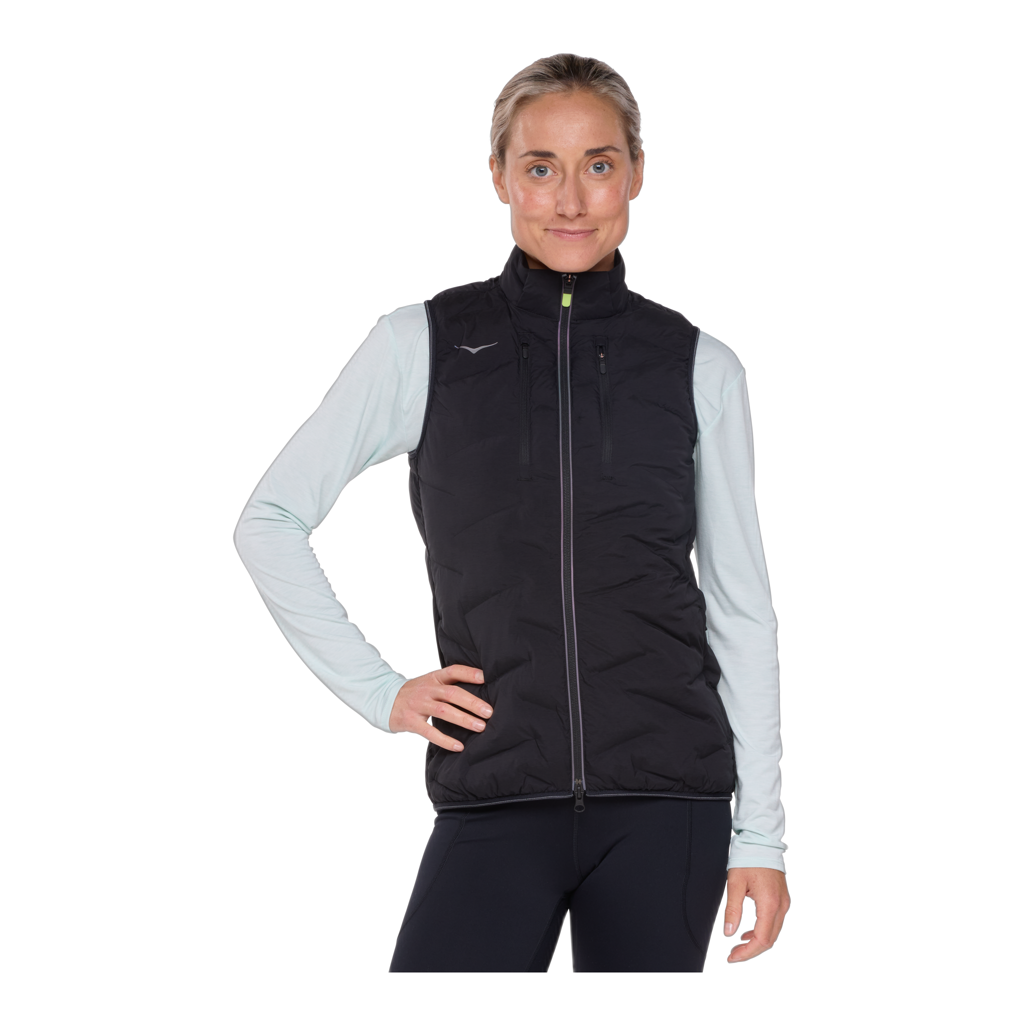 HOKA - Women's Skyfill Run Vest - Black / L