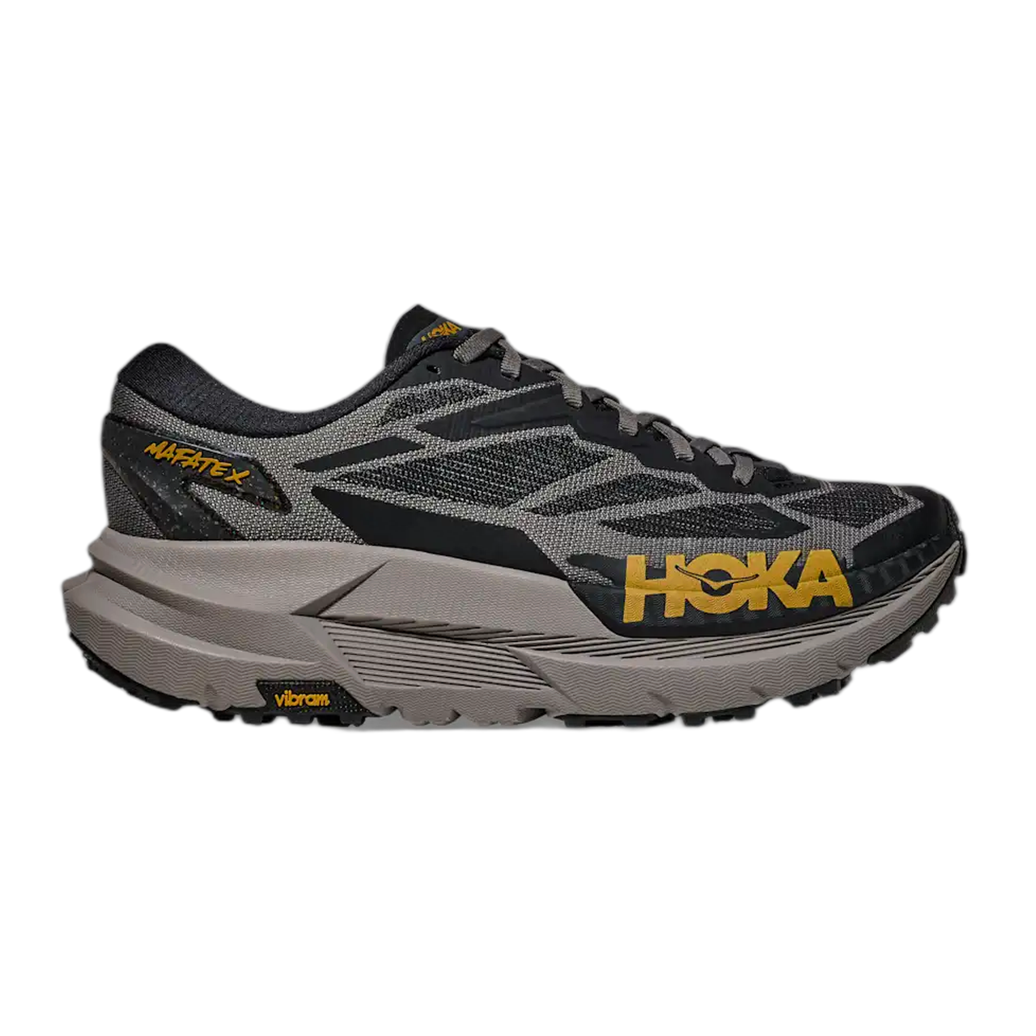 HOKA - Men's Mafate X - Black/Cement / M / 8