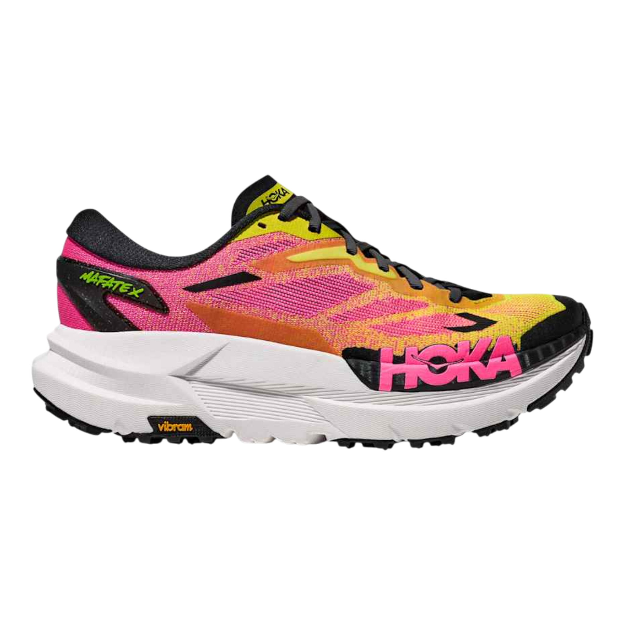 HOKA - Women's Mafate X - Neon Hoka Citrus/Neon Rose / M / 6