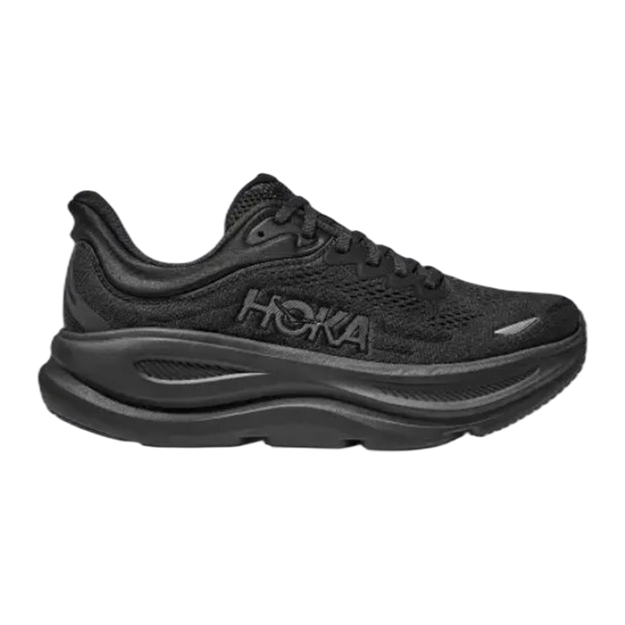 HOKA - Men's Bondi 9 - Black/Black / M / 7
