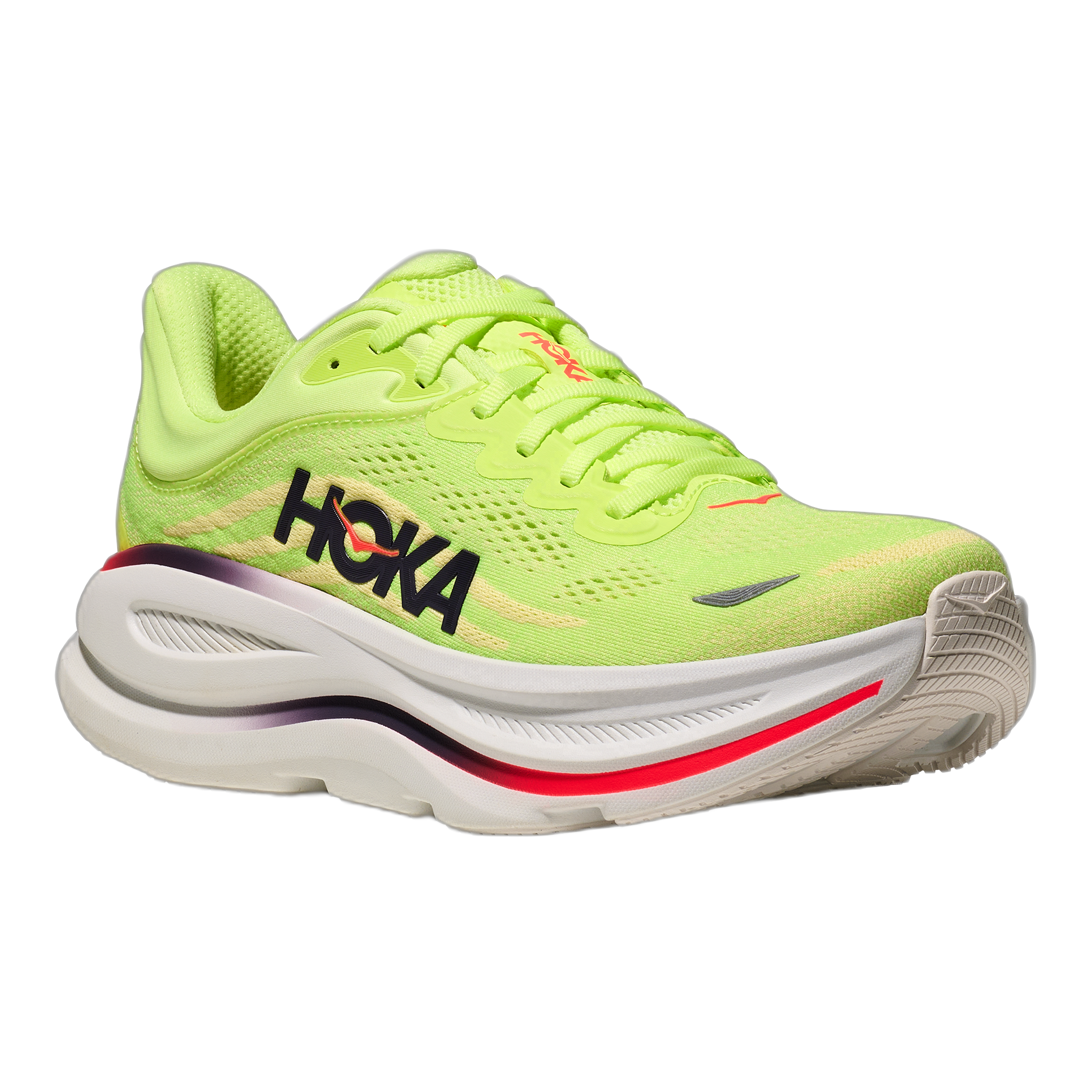 HOKA - Men's Bondi 9 - Neon Yuzu/Sunlight / M / 9