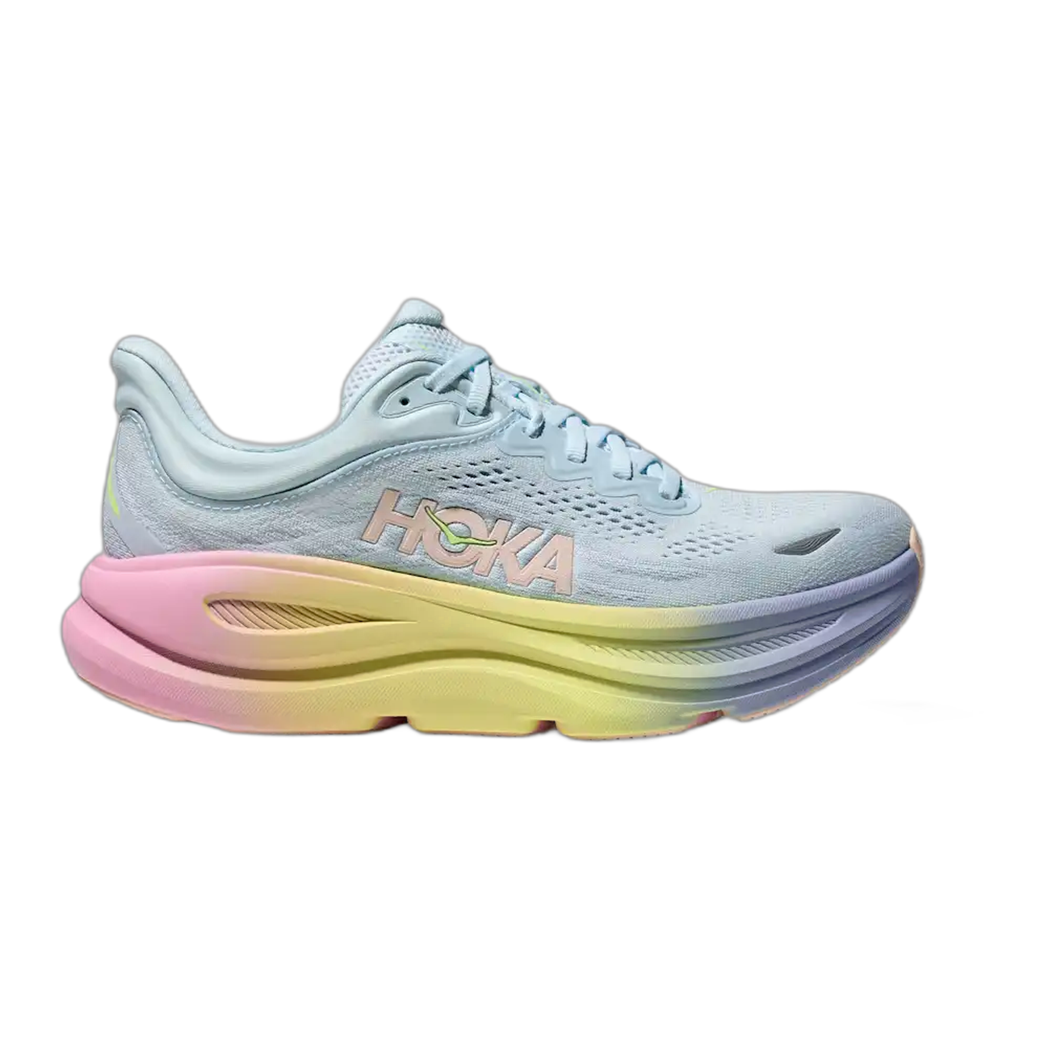 HOKA - Women's Bondi 9 - Glimmering Blue / Overcast / M / 6