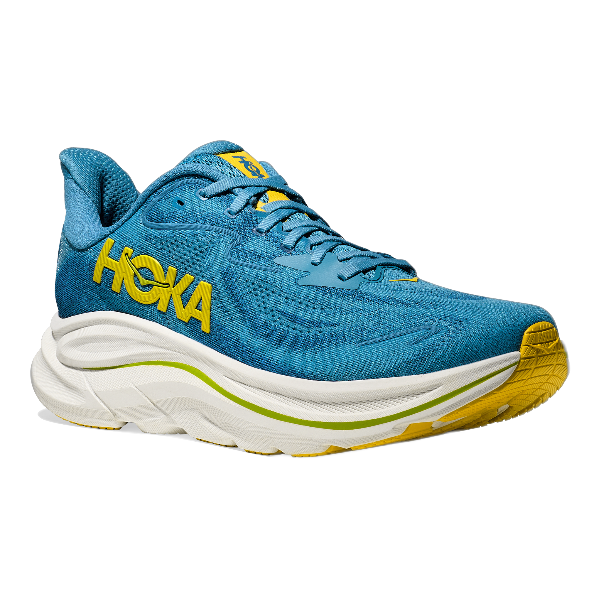 HOKA - Men's Clifton 10 - Alpine Blue/Foggy Night / M / 8