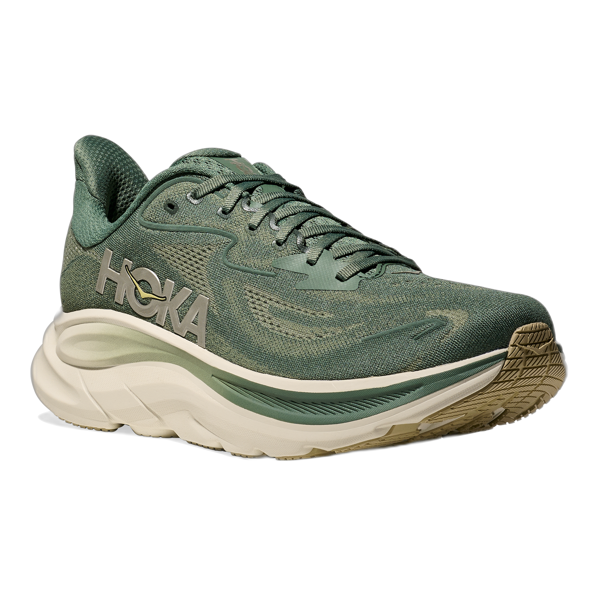 HOKA - Men's Clifton 10 - Fern/Truffle Salt / M / 10.5