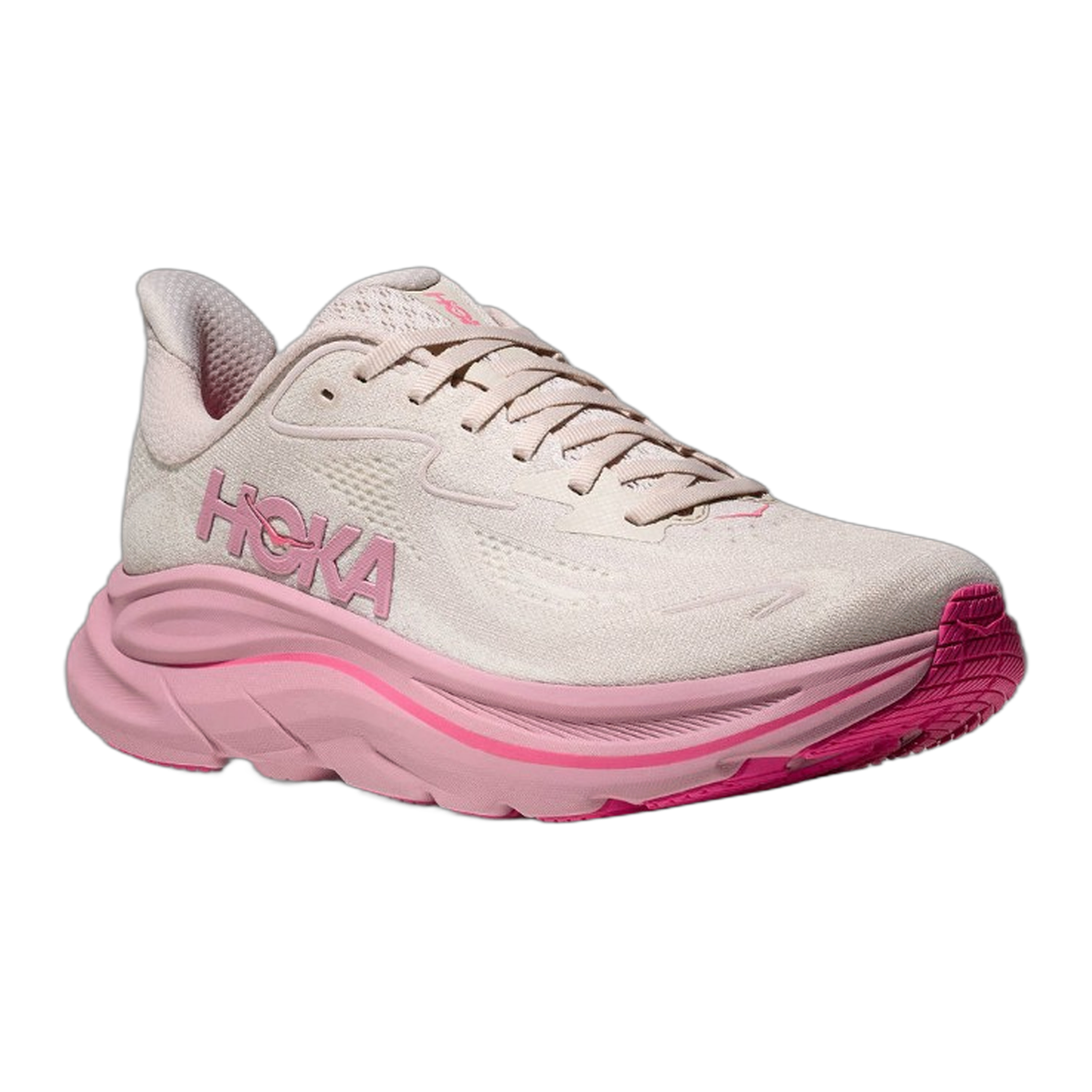 HOKA - Women's Clifton 10 - Rose Cream/Dried Rose / W / 7