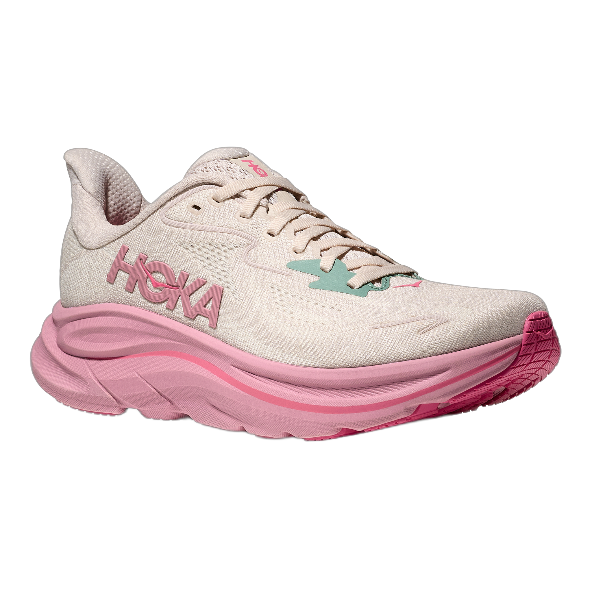 HOKA - Women's Clifton 10 - Rose Cream/Dried Rose / M / 7