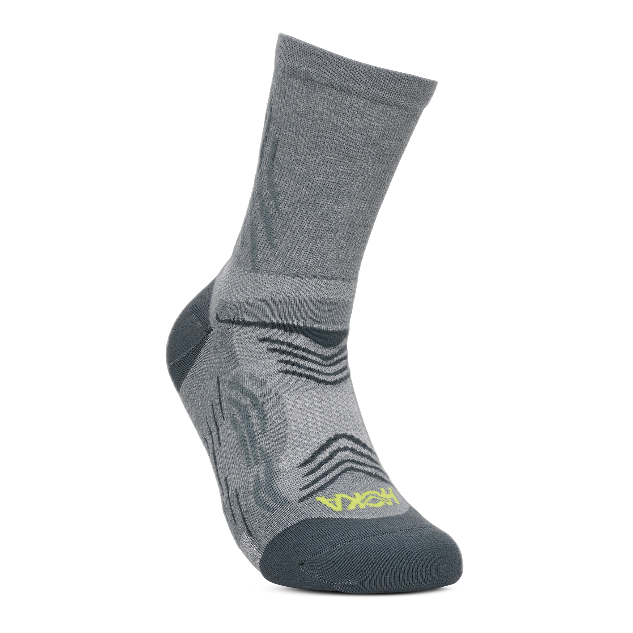 HOKA - Bondi Quart Run Sock - Slate Blue / L