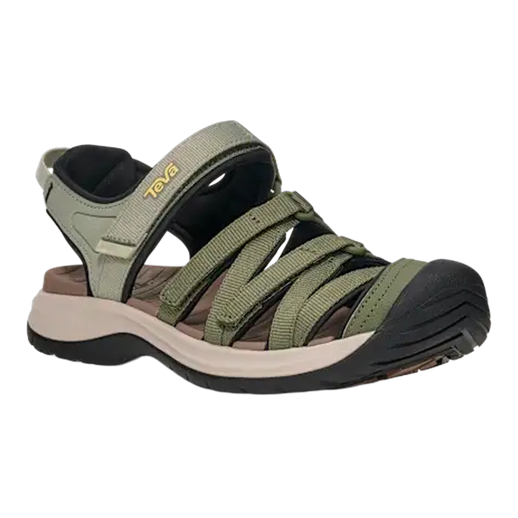 Teva - Women's Tirra Sport Closed-Toe Hiking Sandal - Deep Lichen/Seagrass / M / 6
