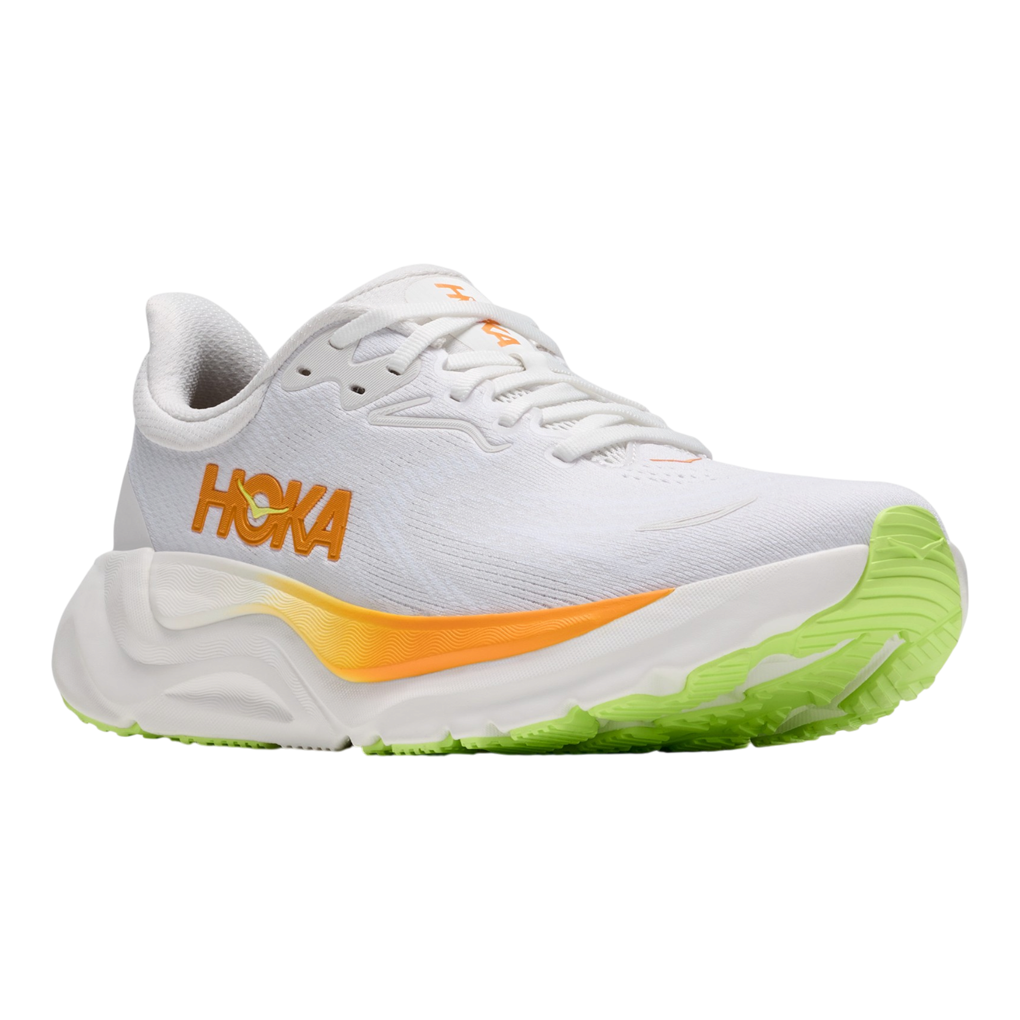 HOKA - Women's Arahi 8 - Frost / Solar Flare / M / 9.5