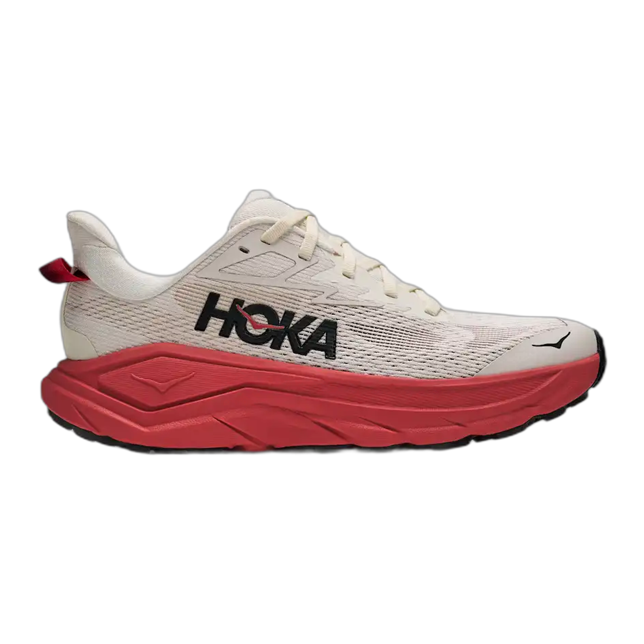 HOKA - Women's Challenger 8 - Alabaster / Burnt Red / M / 6
