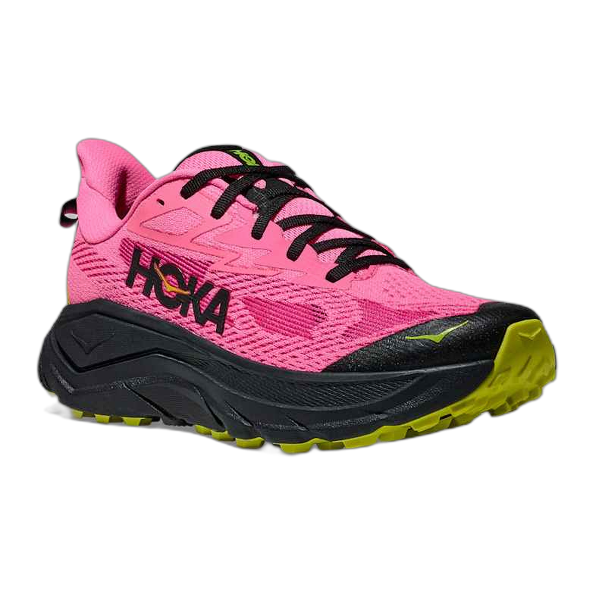 HOKA - Women's Challenger 8 - Neon Rose/Black / M / 8.5