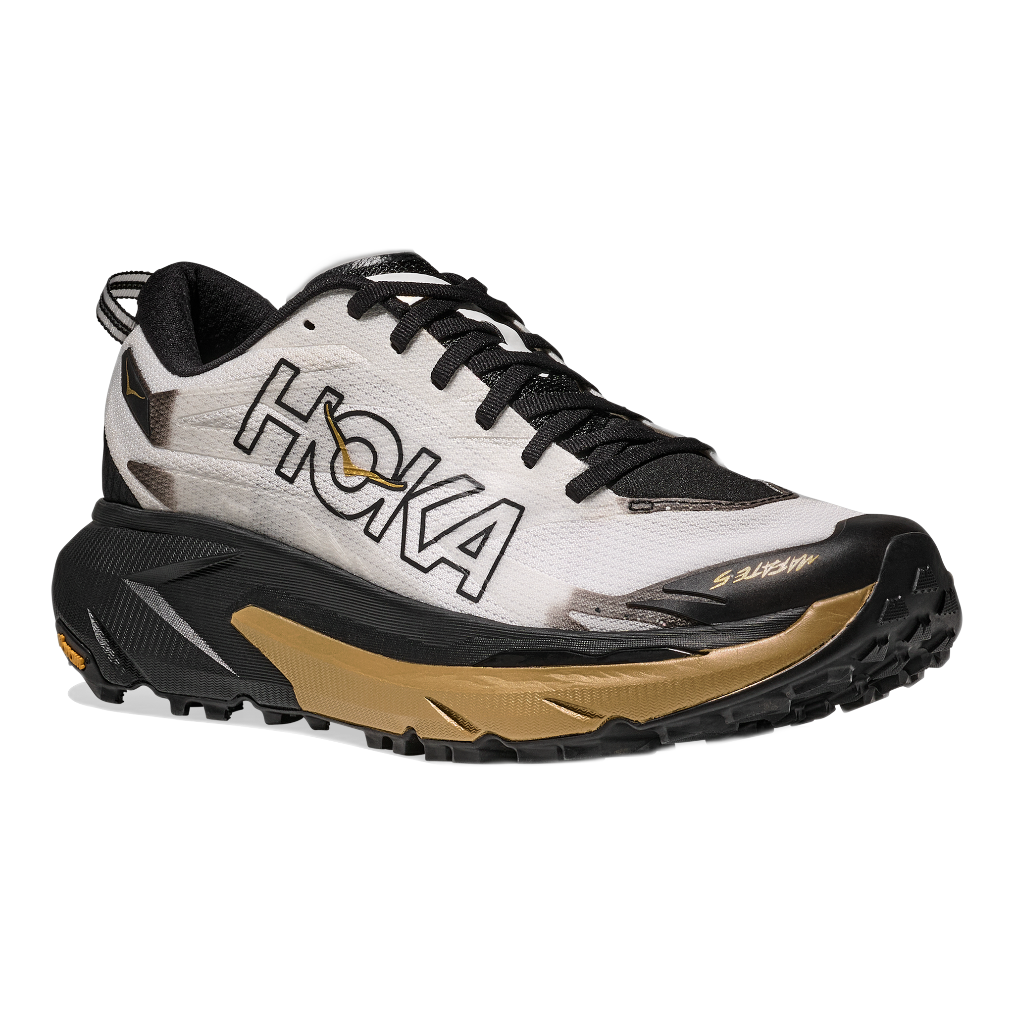 HOKA - Men's Mafate 5 - Black/Gold / M / 8