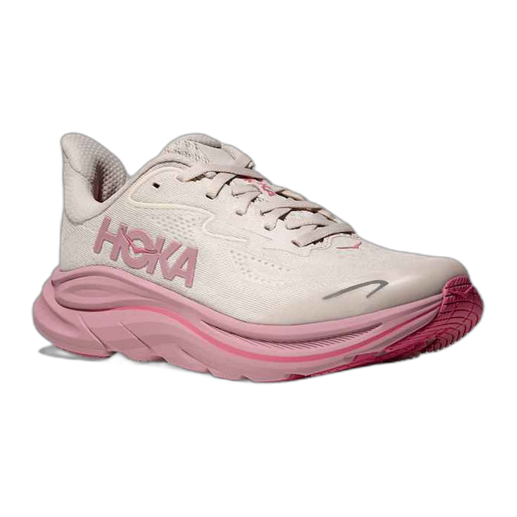 HOKA - Big Kids Clifton 10 - Rose Cream/Dried Rose / M / 6
