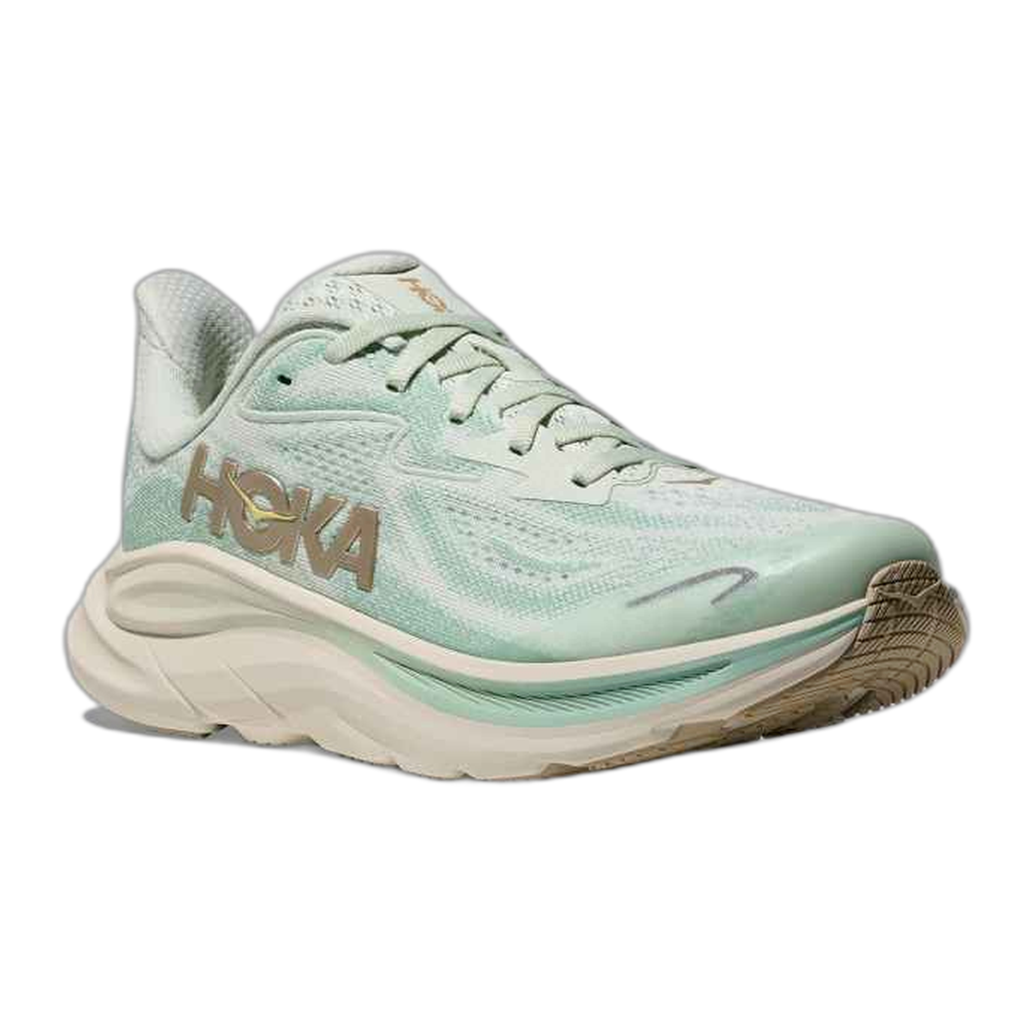 HOKA - Big Kids Clifton 10 - Sea Glass/Truffle Salt / M / 5