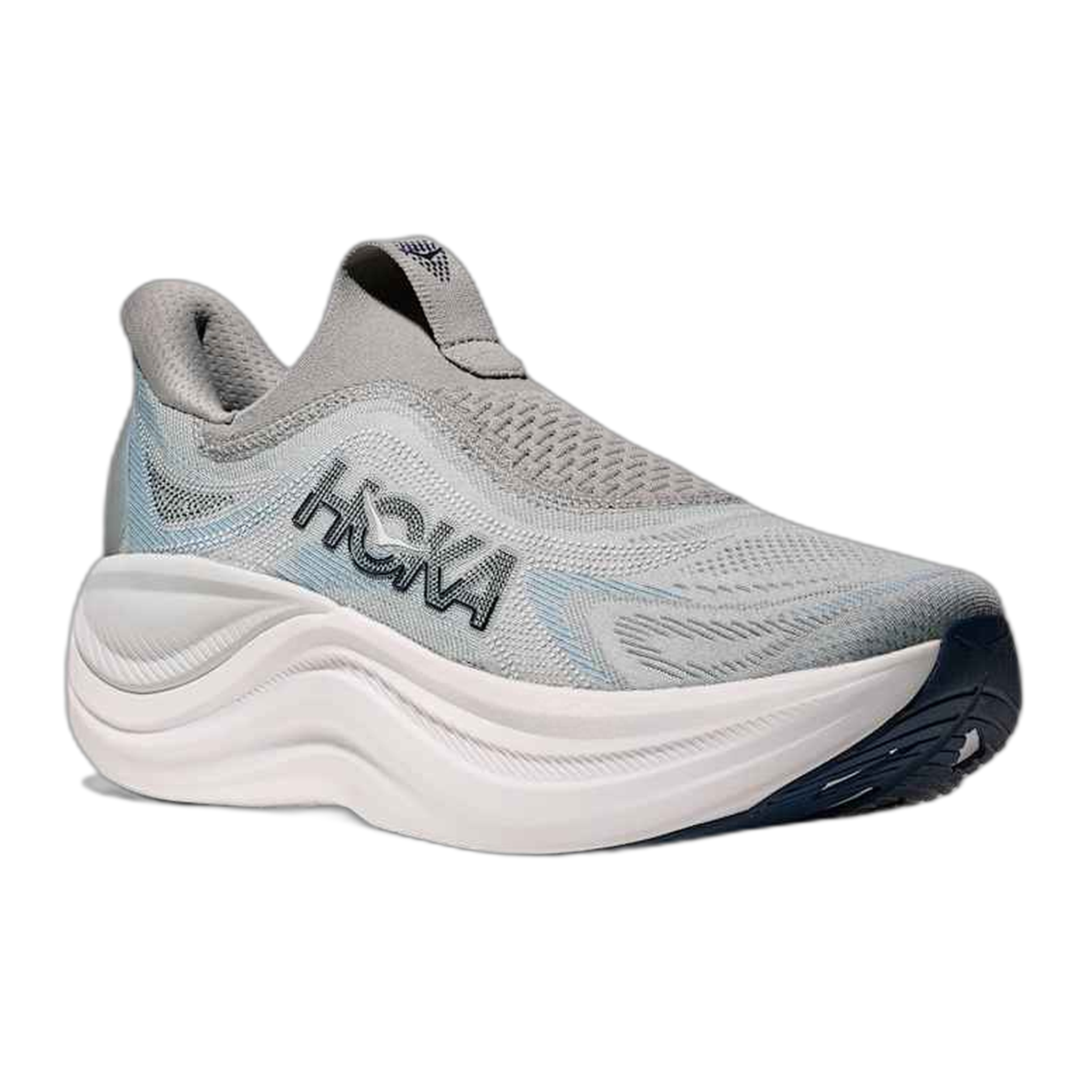 HOKA - Men's Skyward Laceless - Stardust/Stellar Grey / M / 8