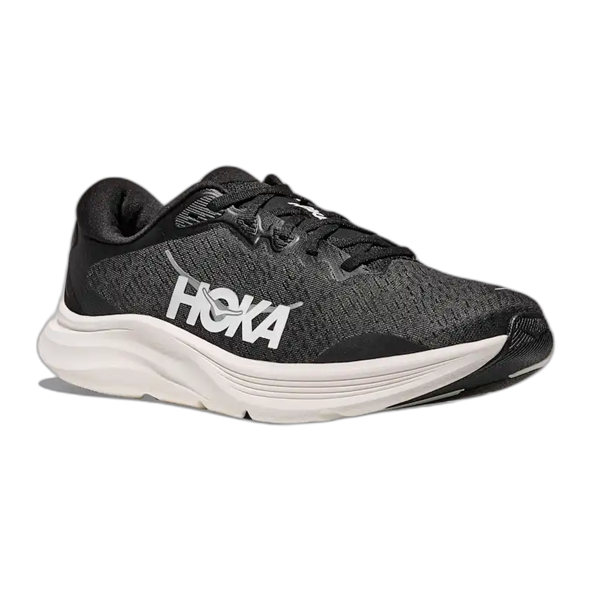 HOKA - Men's Solimar 2 - Black / White / M / 9