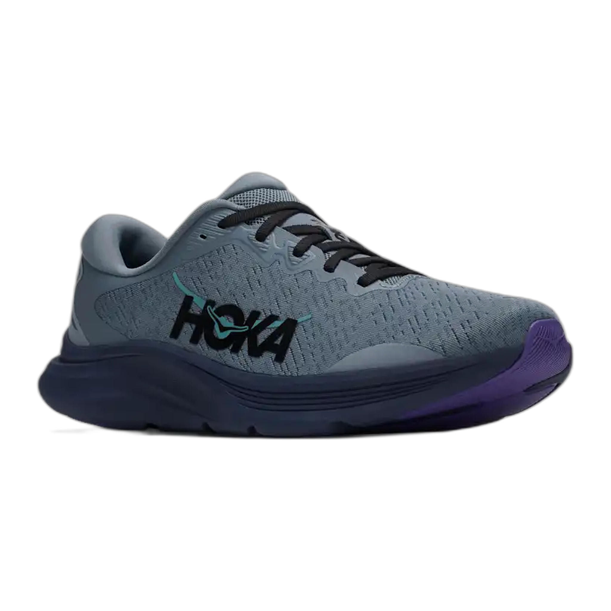 HOKA - Men's Solimar 2 - Slate Blue / Electric Aqua / M / 9