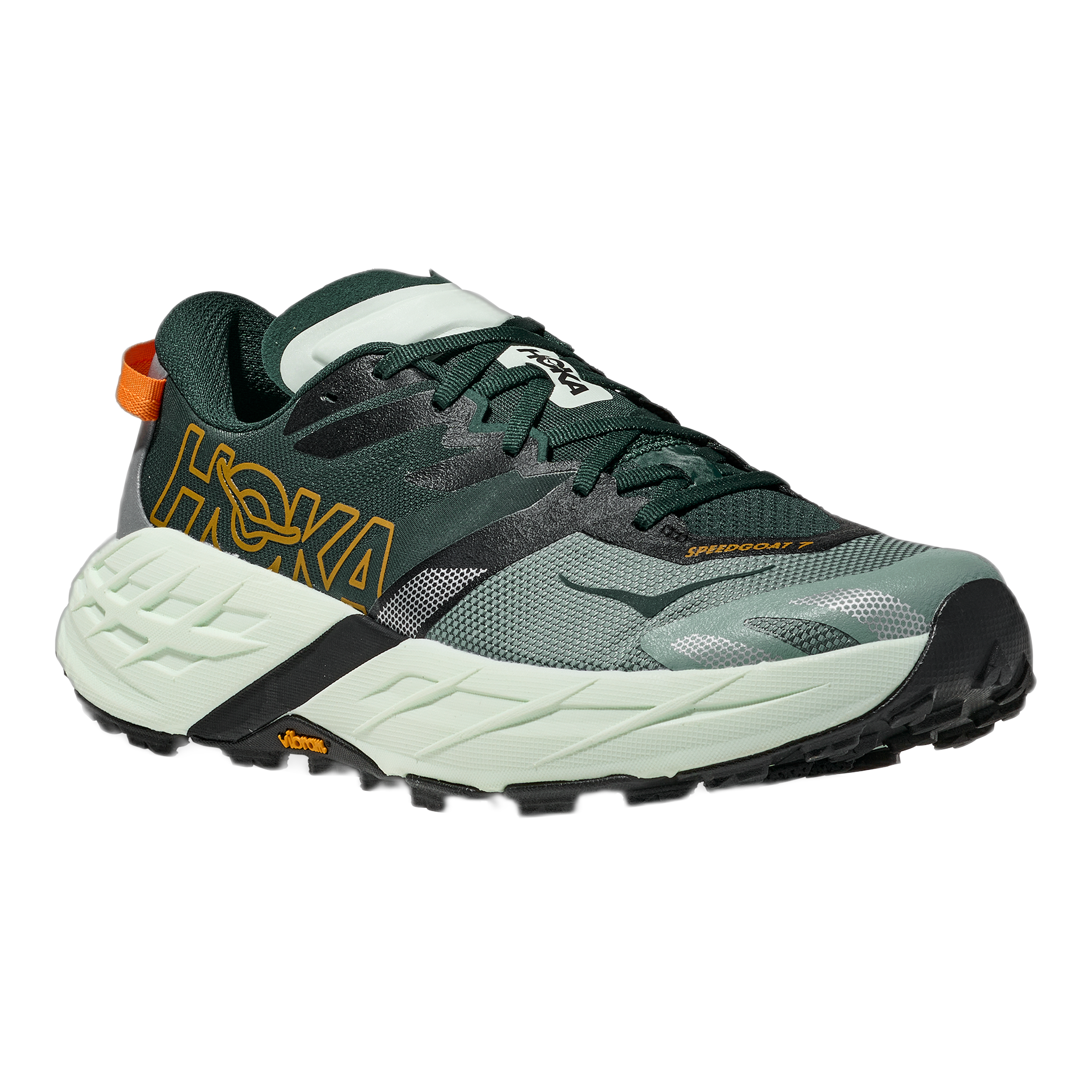 HOKA - Men's Speedgoat 7 - Bay Leaf / Sea Glass / M / 9