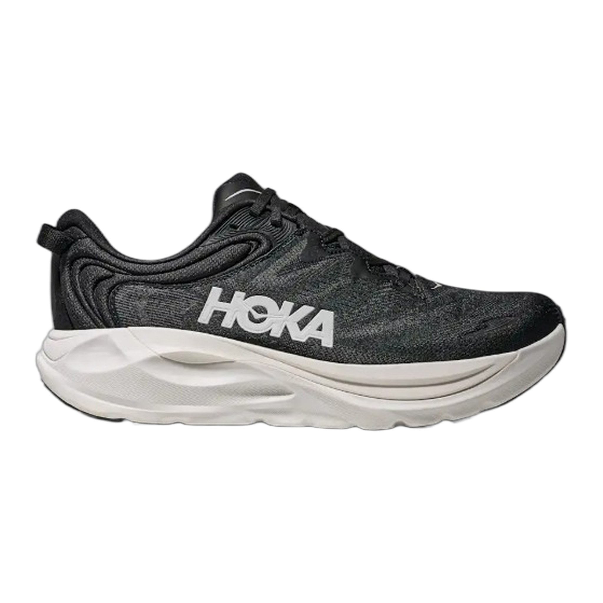 HOKA - Men's Gaviota 6 - Black/White / XW / 9