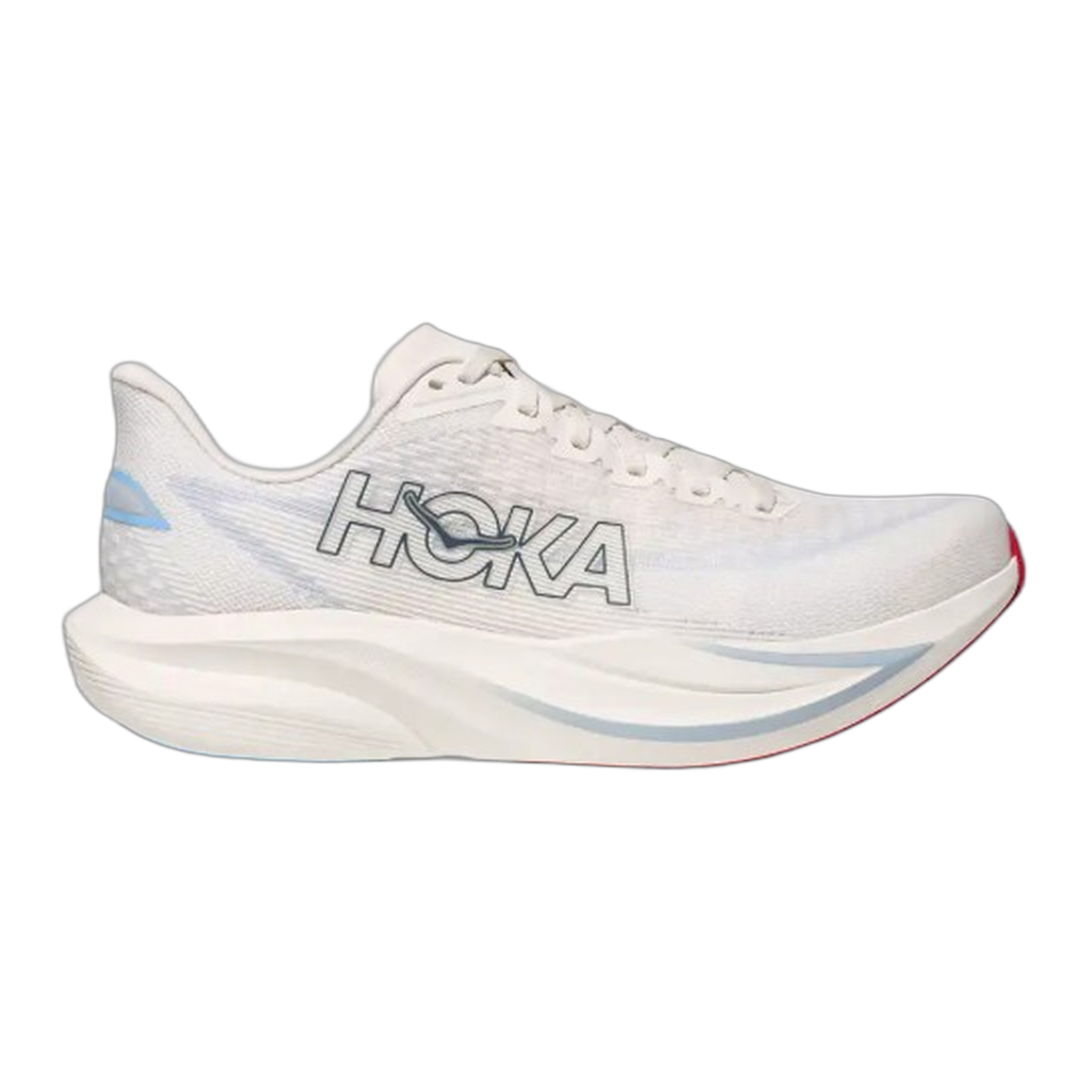 HOKA - Women's Mach 7 - Alabaster / Soaring Blue / M / 6