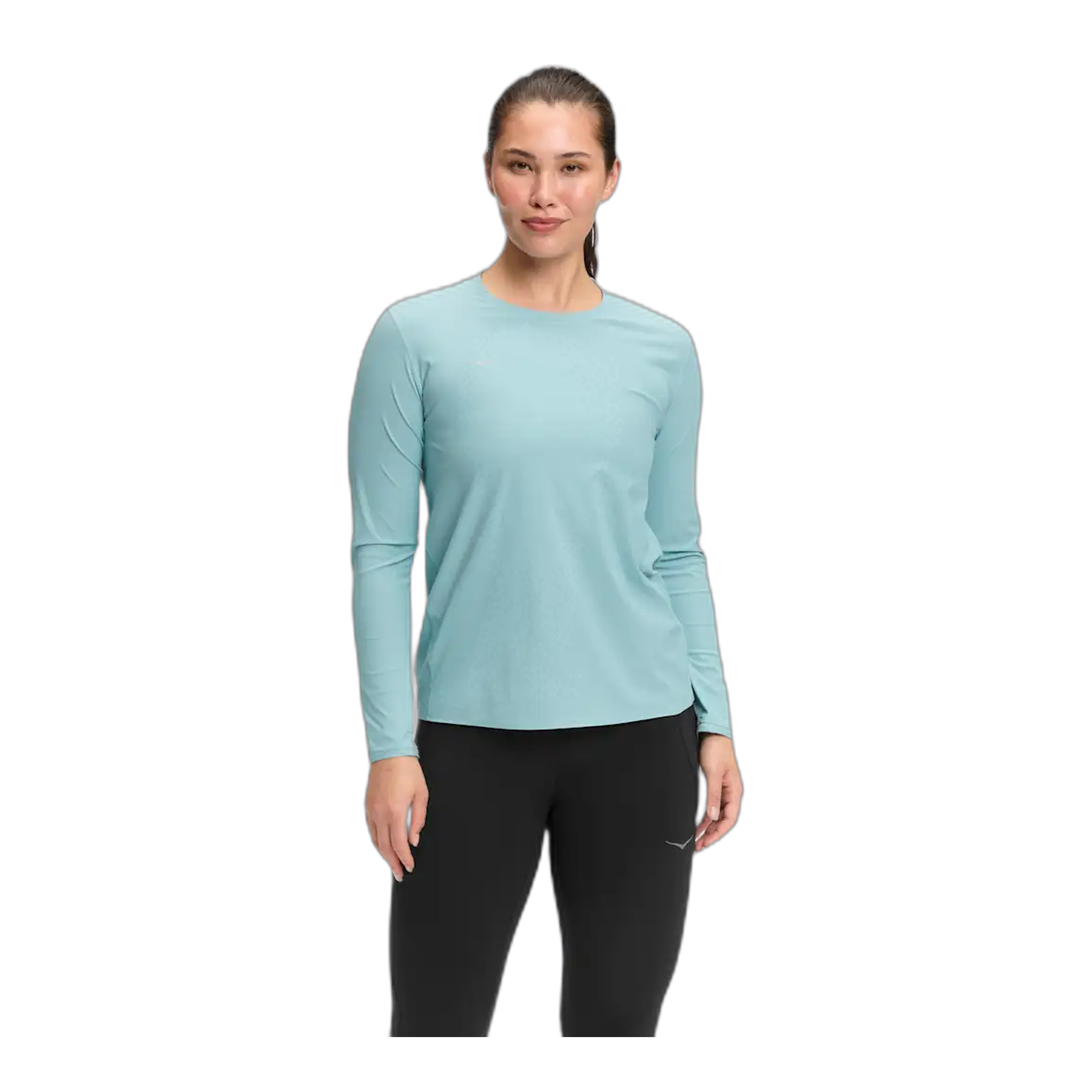 HOKA - Women's Airolite Long Sleeve 2.0 - Raindrop / XS
