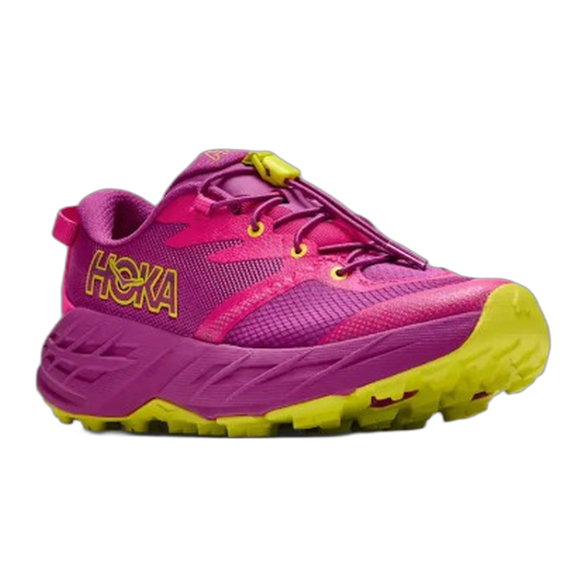 HOKA - Big Kids Speedgoat 7 - Fuchsia / Fuchsia / M / 3.5