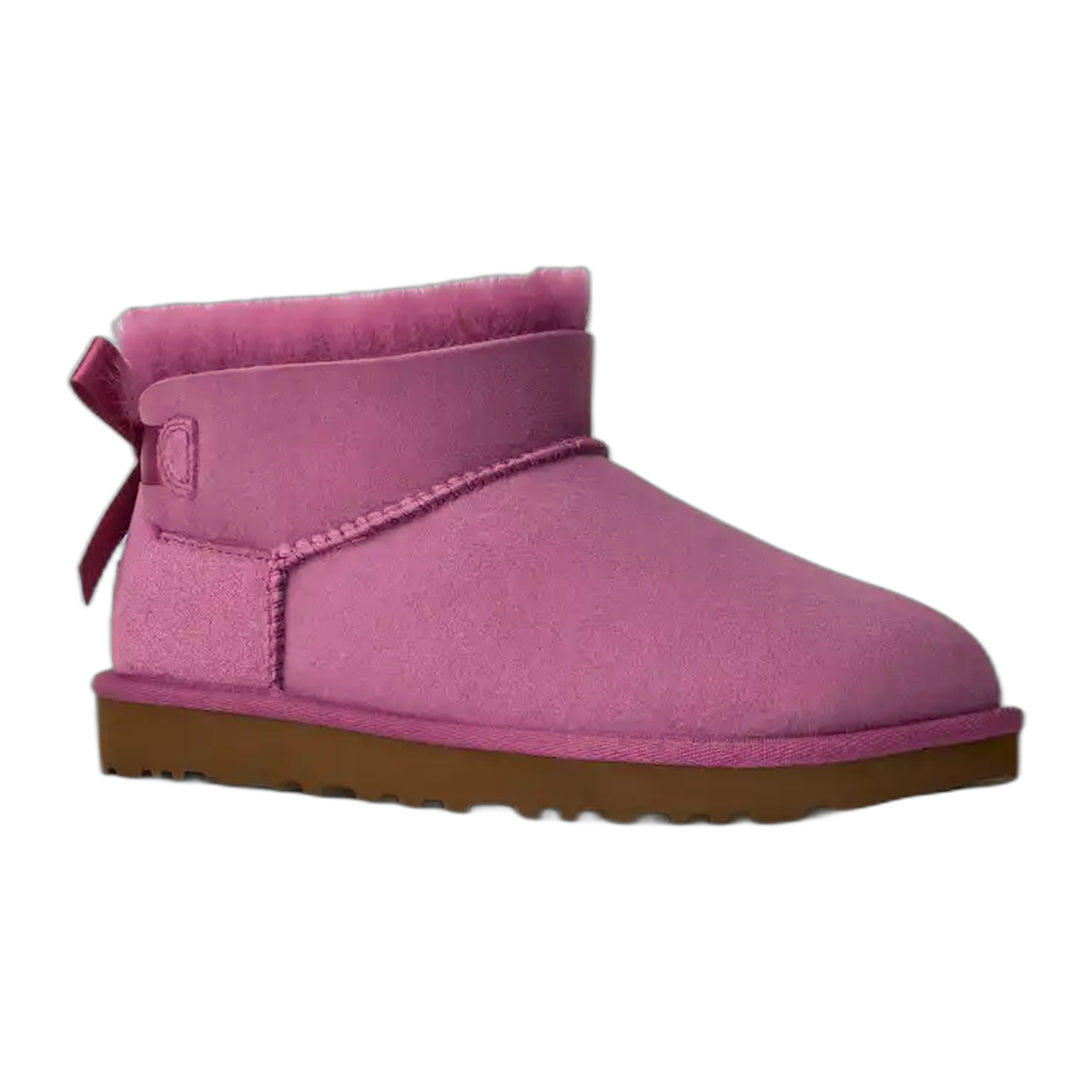 UGG® - Women's Ultra Mini Bailey Bow - Dark Winterberry / M / 6
