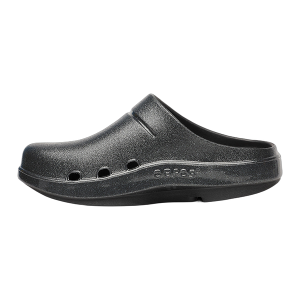 Oofos Oocloog Luxe Black Sparkle - Dardano's Shoes