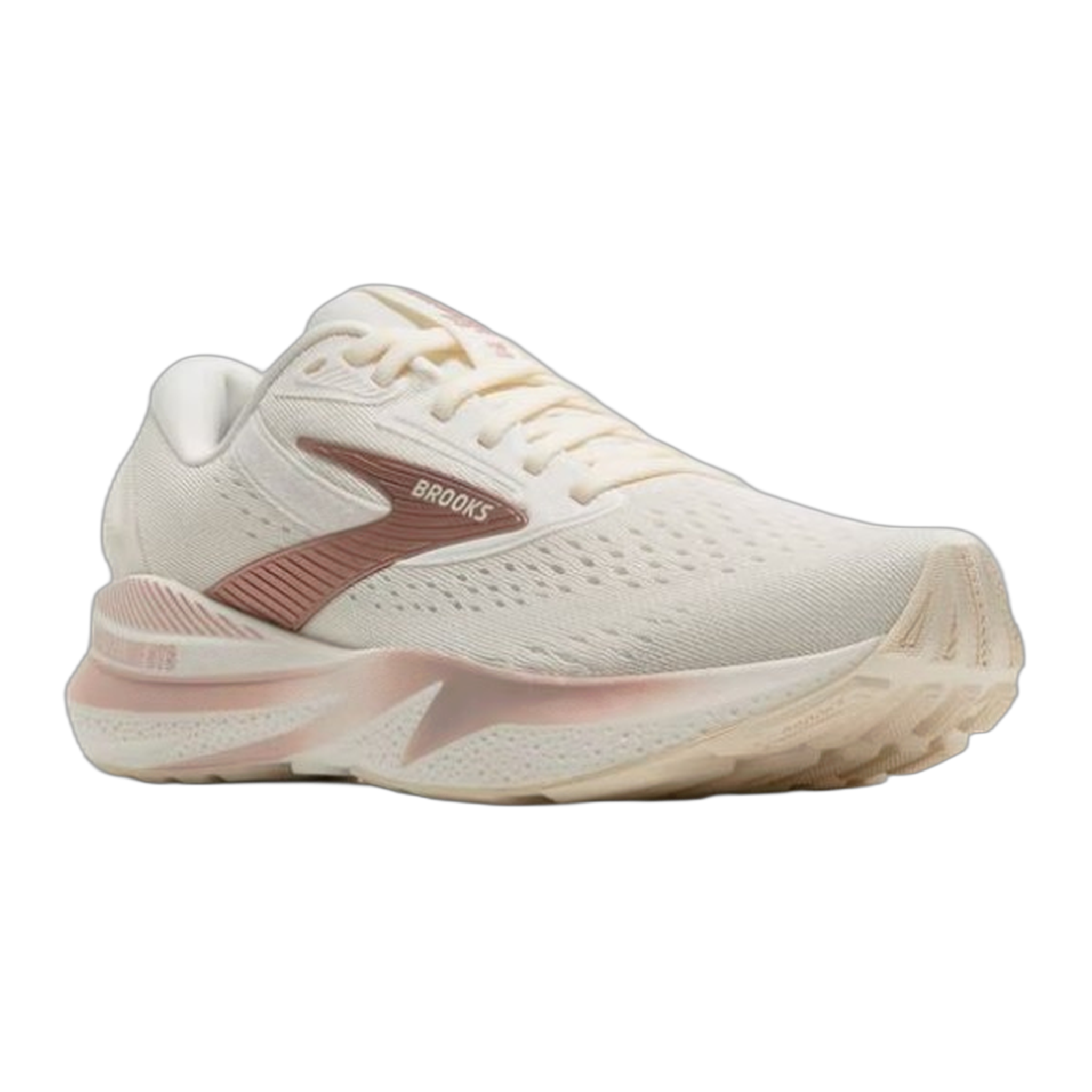 Brooks - Women's Adrenaline GTS 24 - Coconut/Rose Gold/White / M / 6