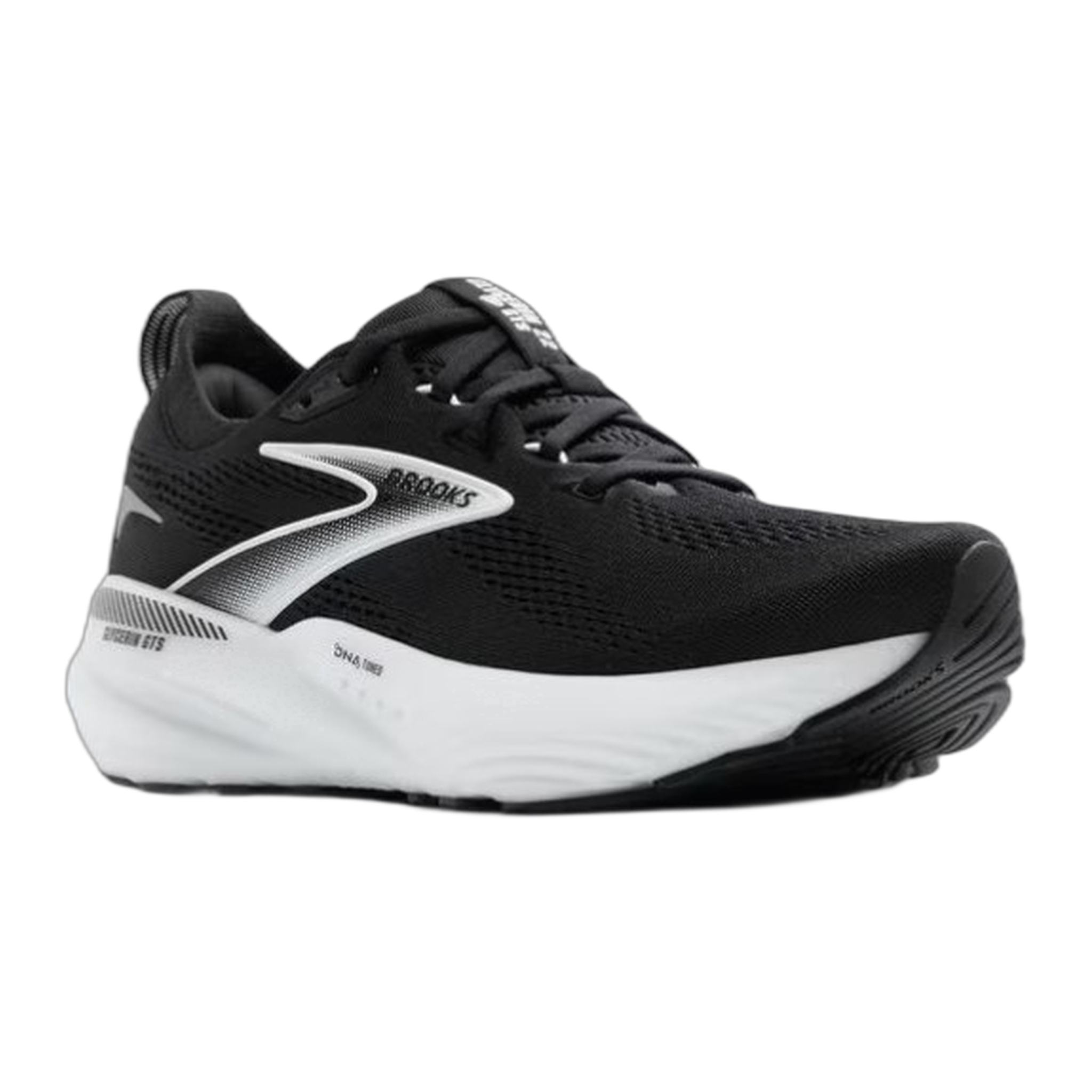 Brooks - Women's Glycerin GTS 22 - Black/Grey/White / M / 6