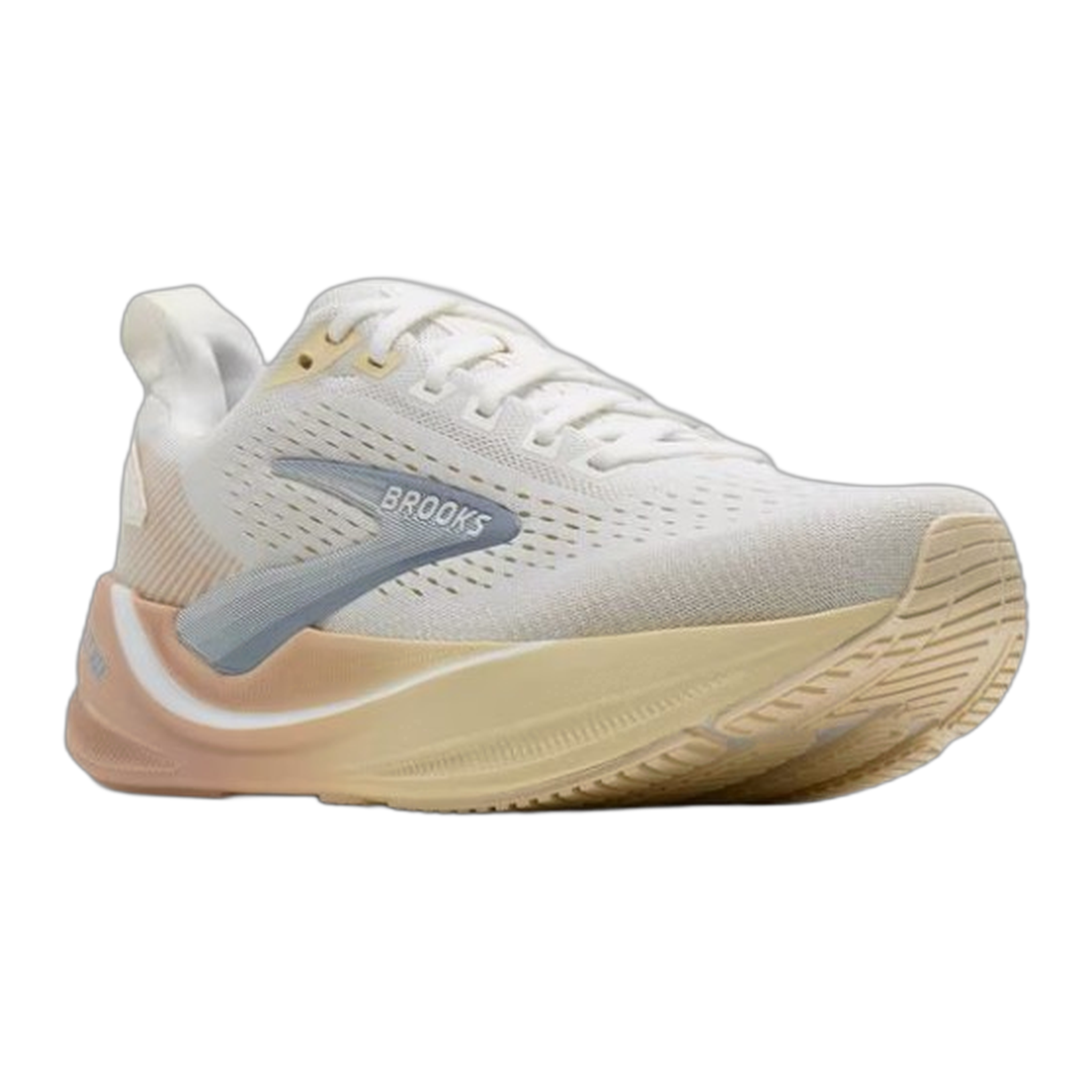 Brooks - Women's Ghost Max 4 - White/Rose/Rutabaga / M / 6