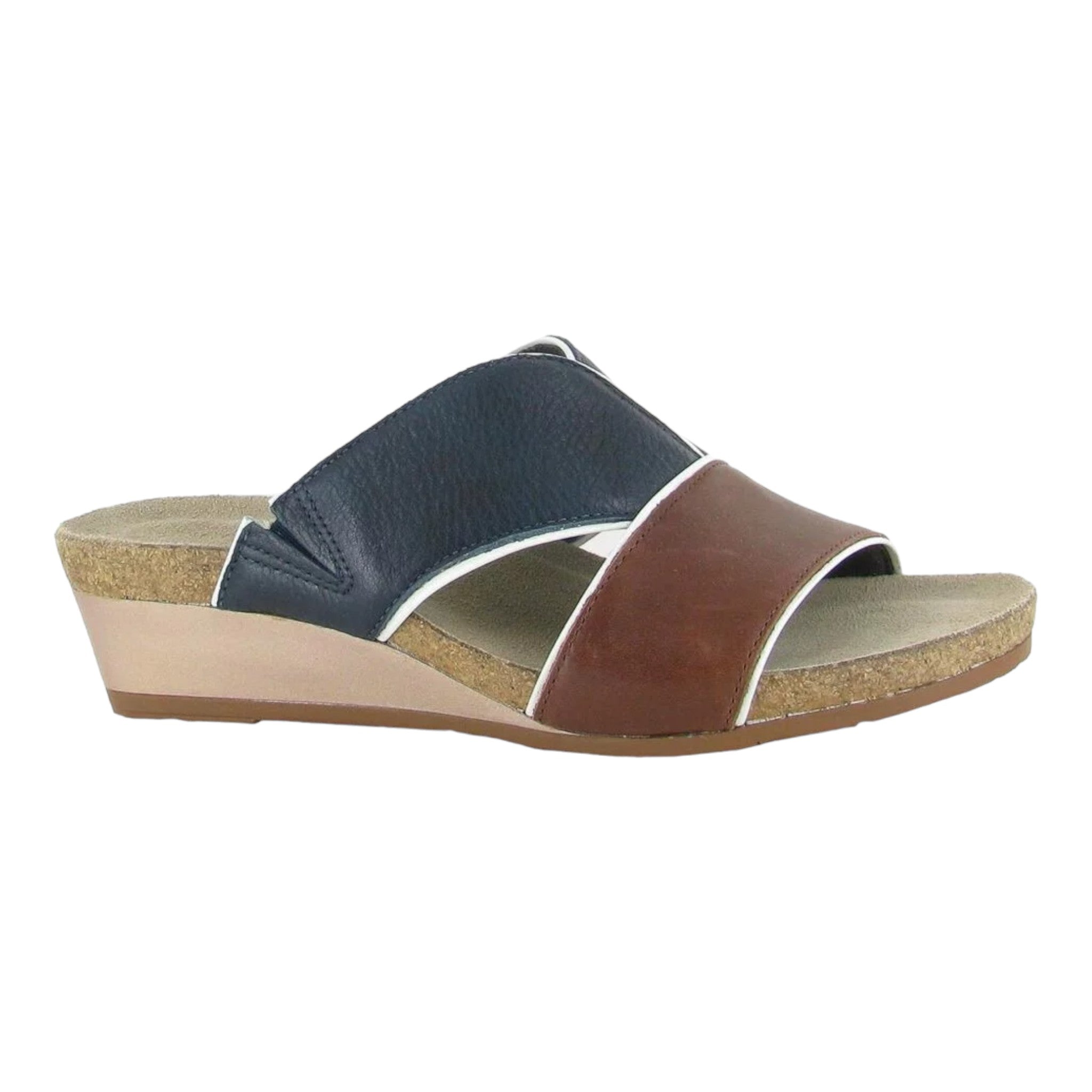 Naot - Tiara - Soft Chestnut Leather/Soft Ink Leather / M / 36