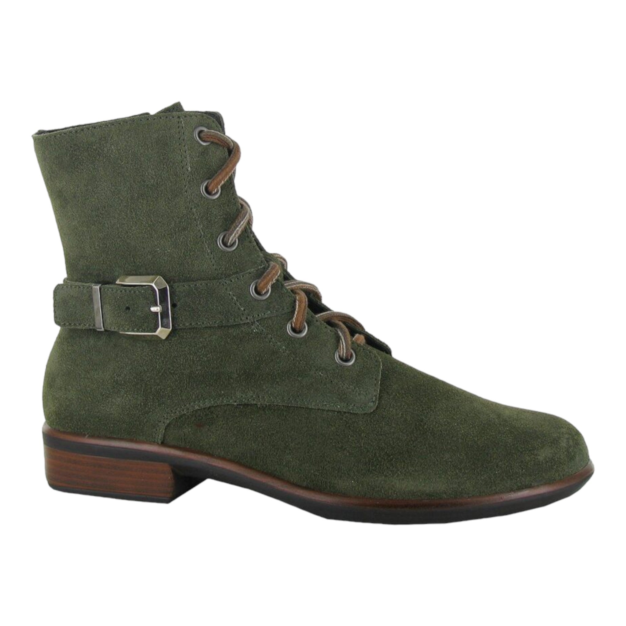 Naot - Alize - Oily Olive Suede / M / 36
