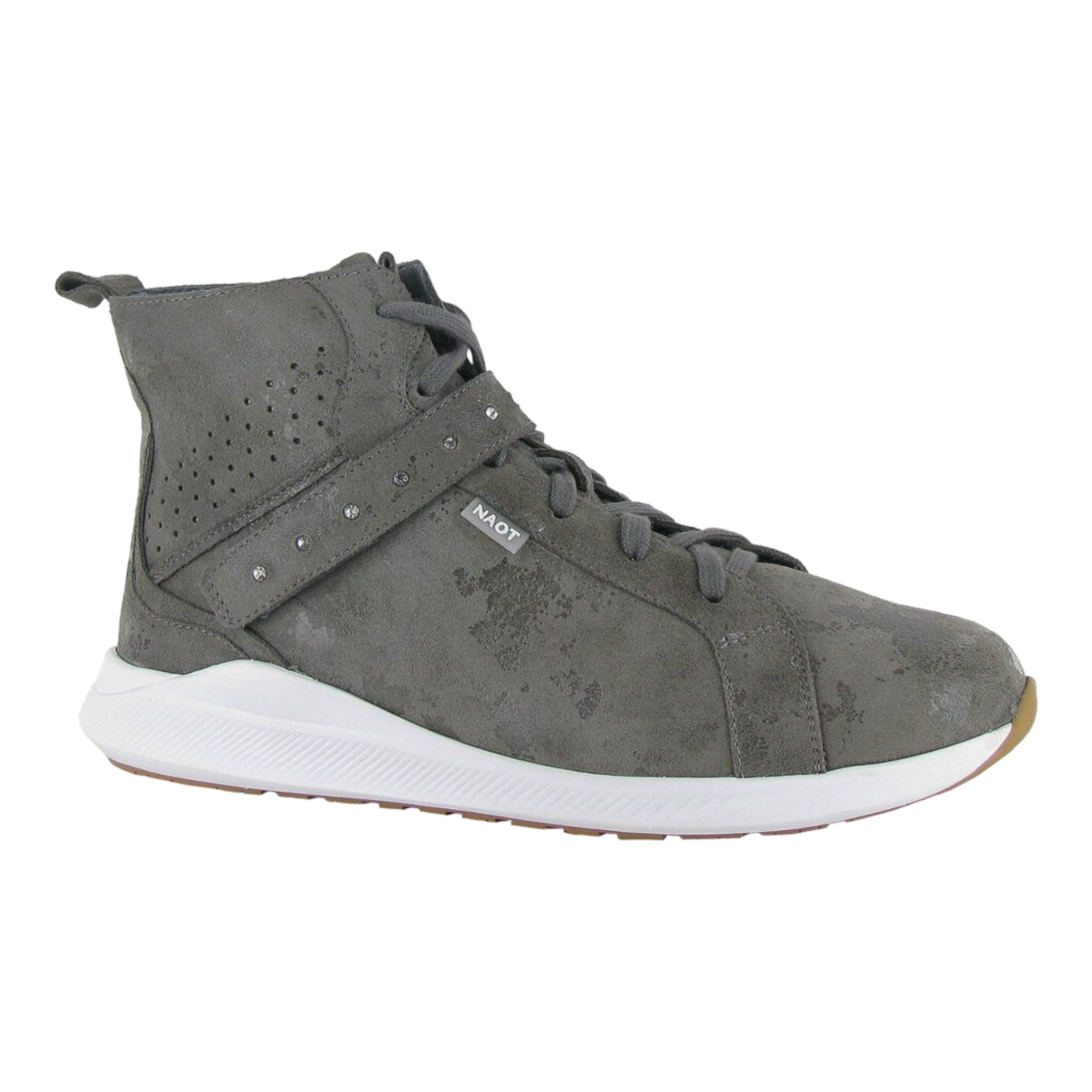 Naot - Oxygen - Gray Marble Suede / M / 37
