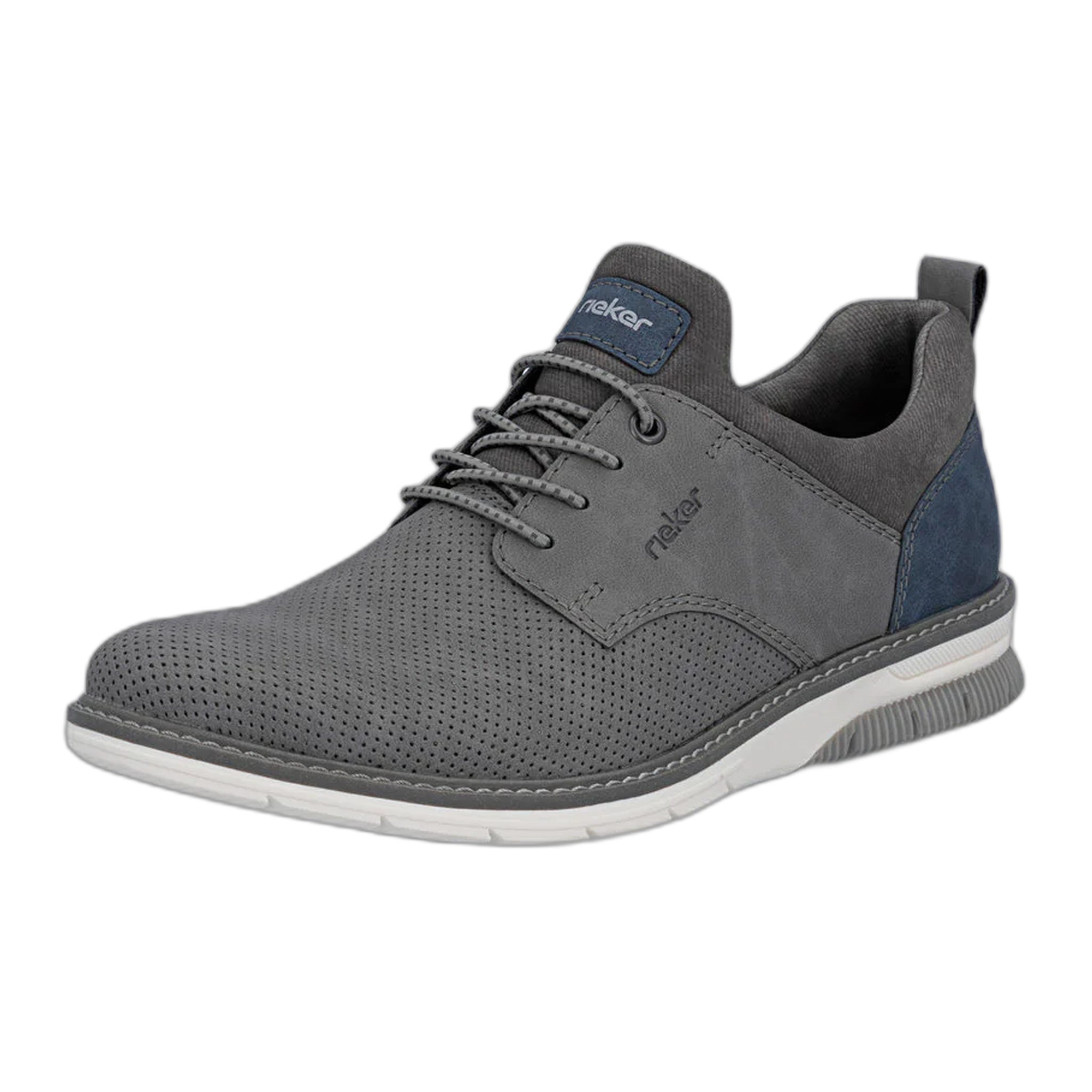 Rieker - Men's 14450 Dustin - Cenere/Denim / M / 42