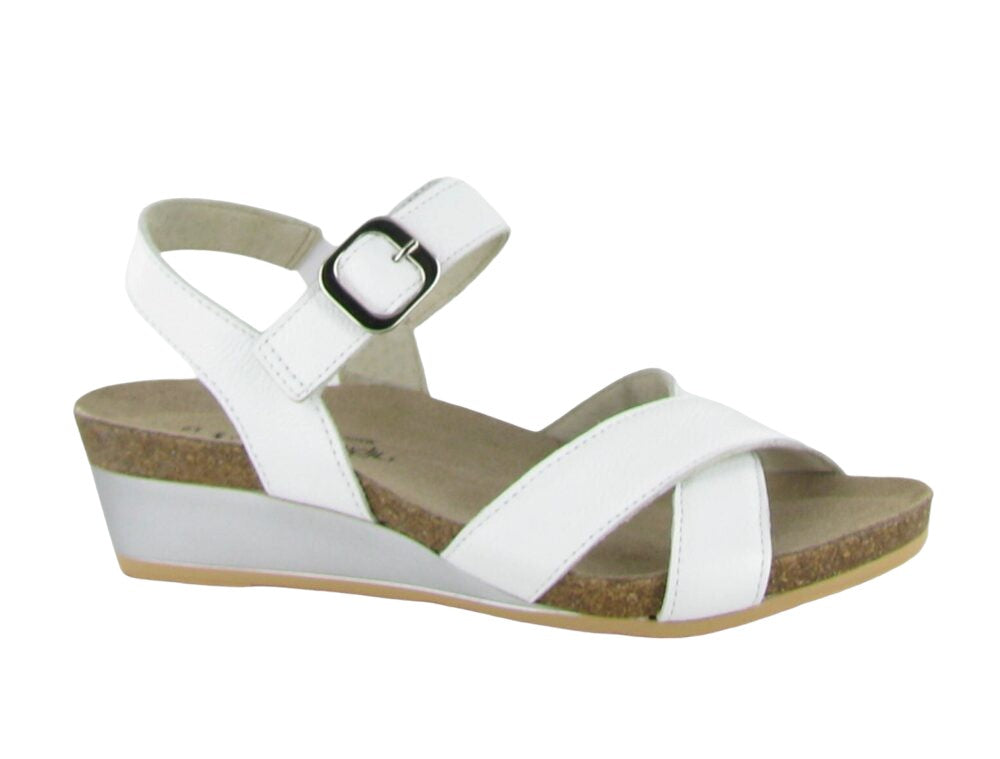 Naot - Throne - White Soft Leather / M / 35