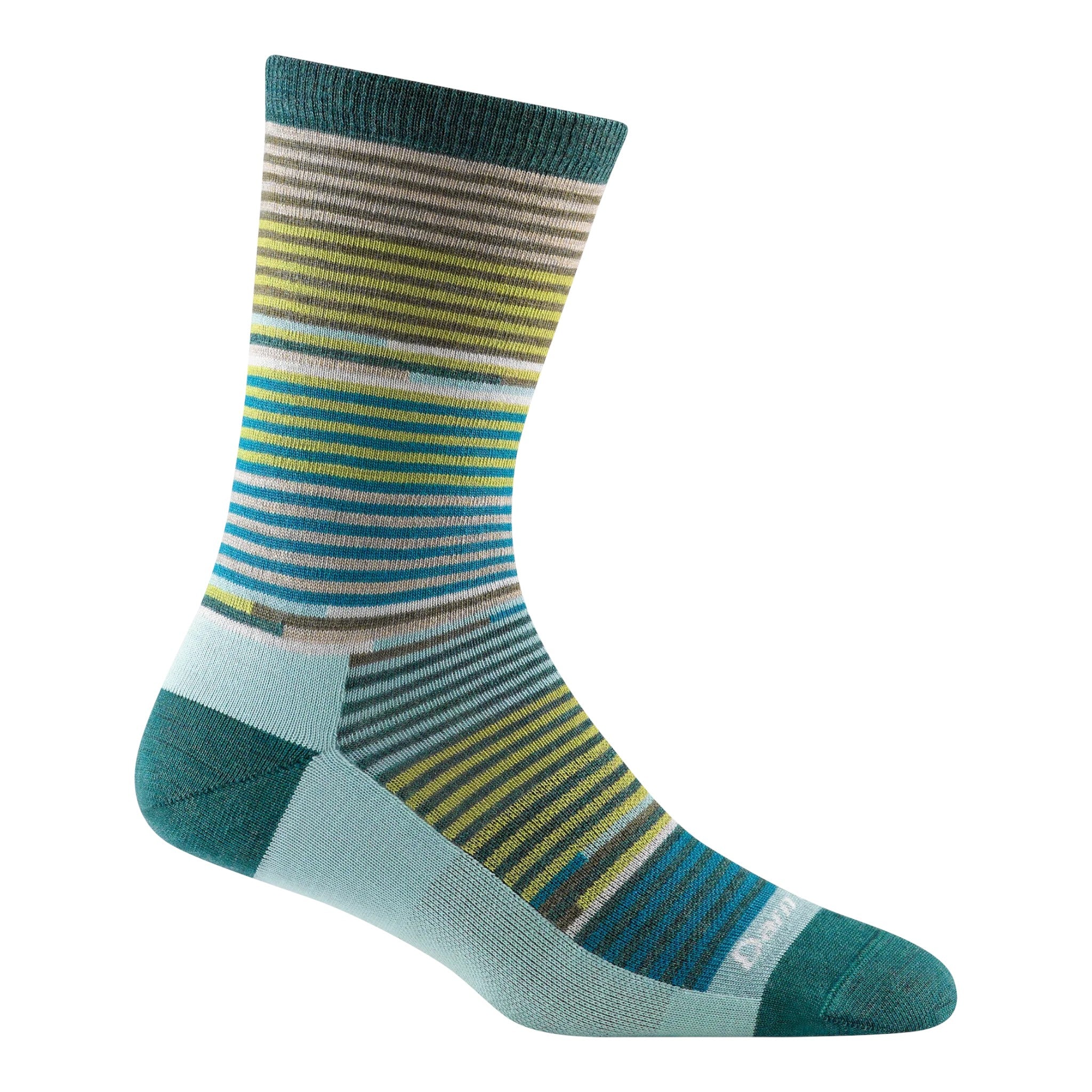 Darn Tough - Women's Pixie Crew Lightweight Lifestyle Sock - Teal / S
