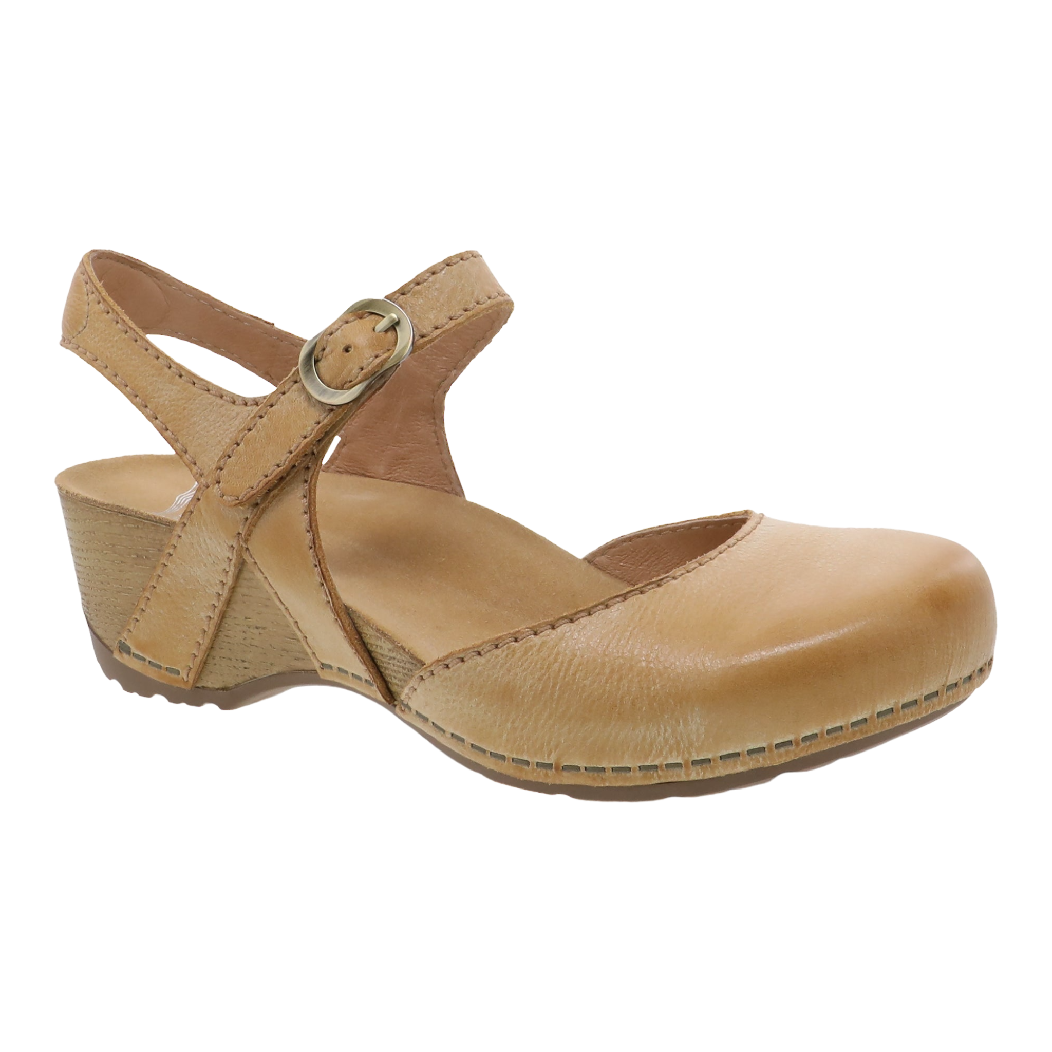 Dansko - Tiffani - Tan Milled Burnished / M / 37