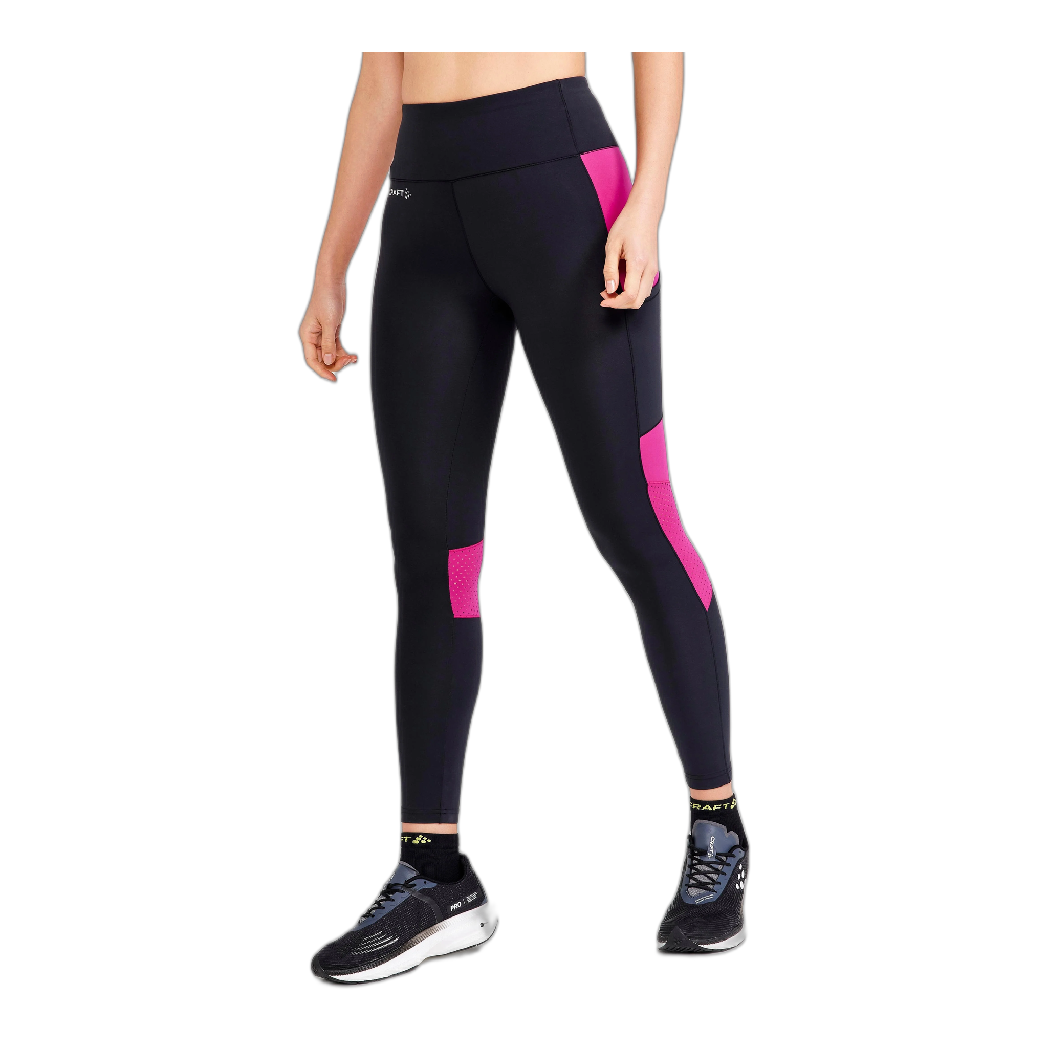 Craft - Women's ADV Essence Training Tights 2 - Black-Roxo / XS
