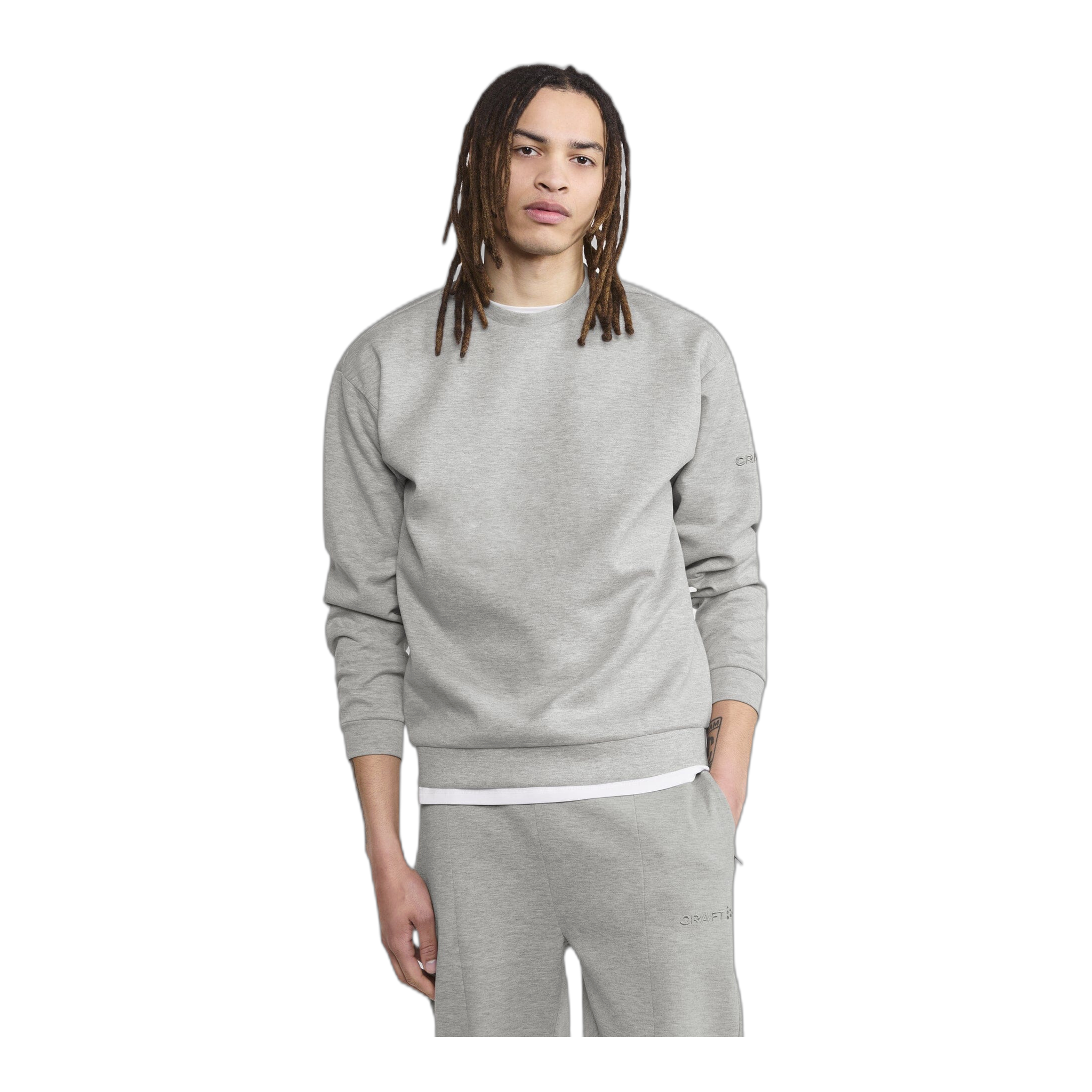 Craft - Men's Adv Join RN Sweatshirt - Grey Melange / S